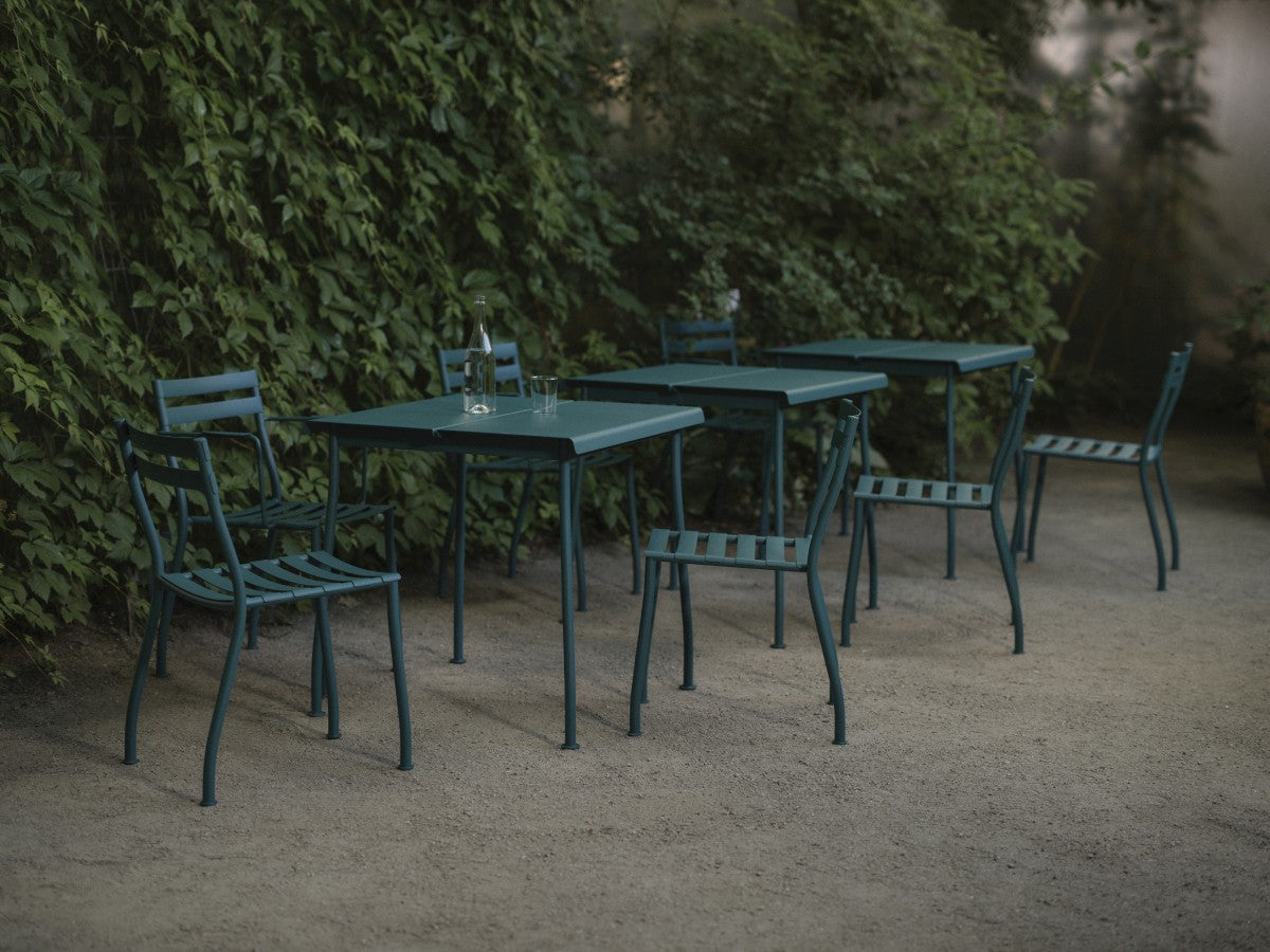 Ein Set Gartenstühle Flander verzinkt stahl