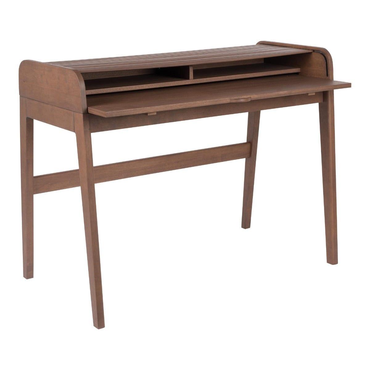 Sekretarzyk BARBIER orzechowy Zuiver Eye on Design