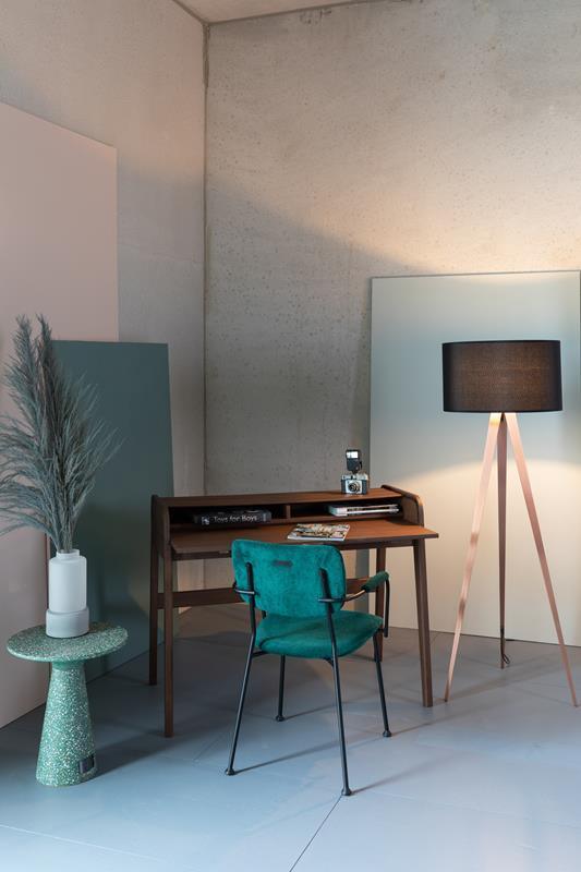 Sekretarzyk BARBIER orzechowy Zuiver Eye on Design