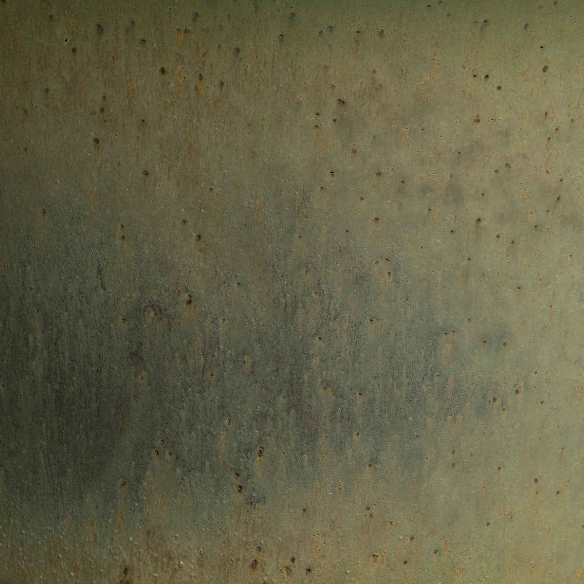 Outdoor Planter SHELDON green ceramic