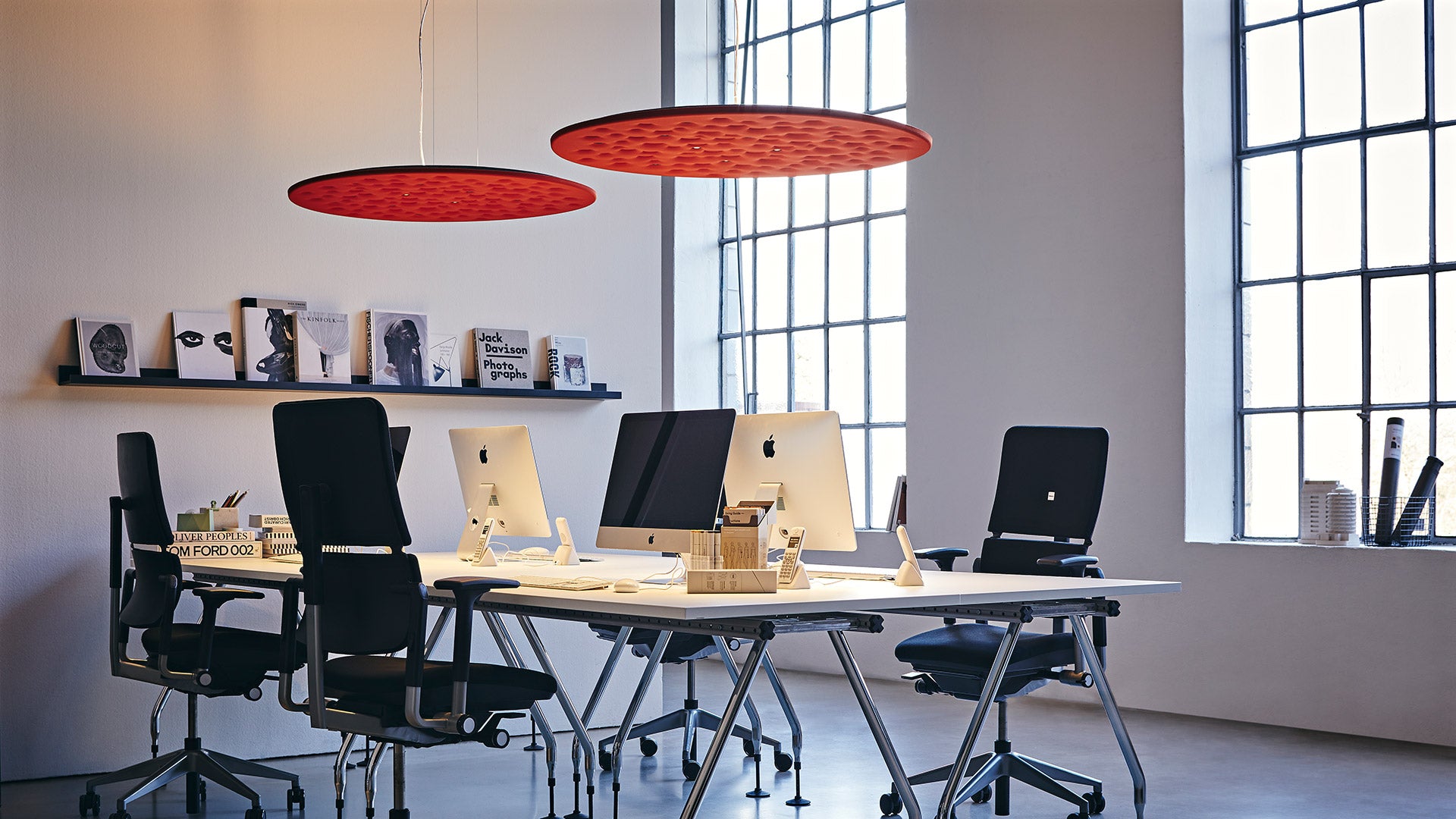SILENT FIELD 2.0 Pendant Lamp with Sound-Absorbing Properties