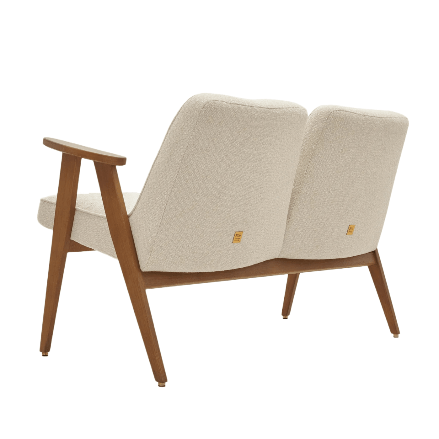 Sofa 2-osobowa 366 beżowy w tkaninie Boucle Creme 366 concept Eye on Design