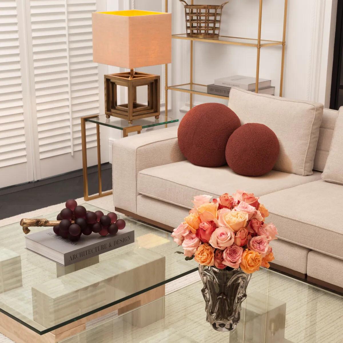 Sofa 2-osobowa AURORA beżowy Eichholtz Eye on Design