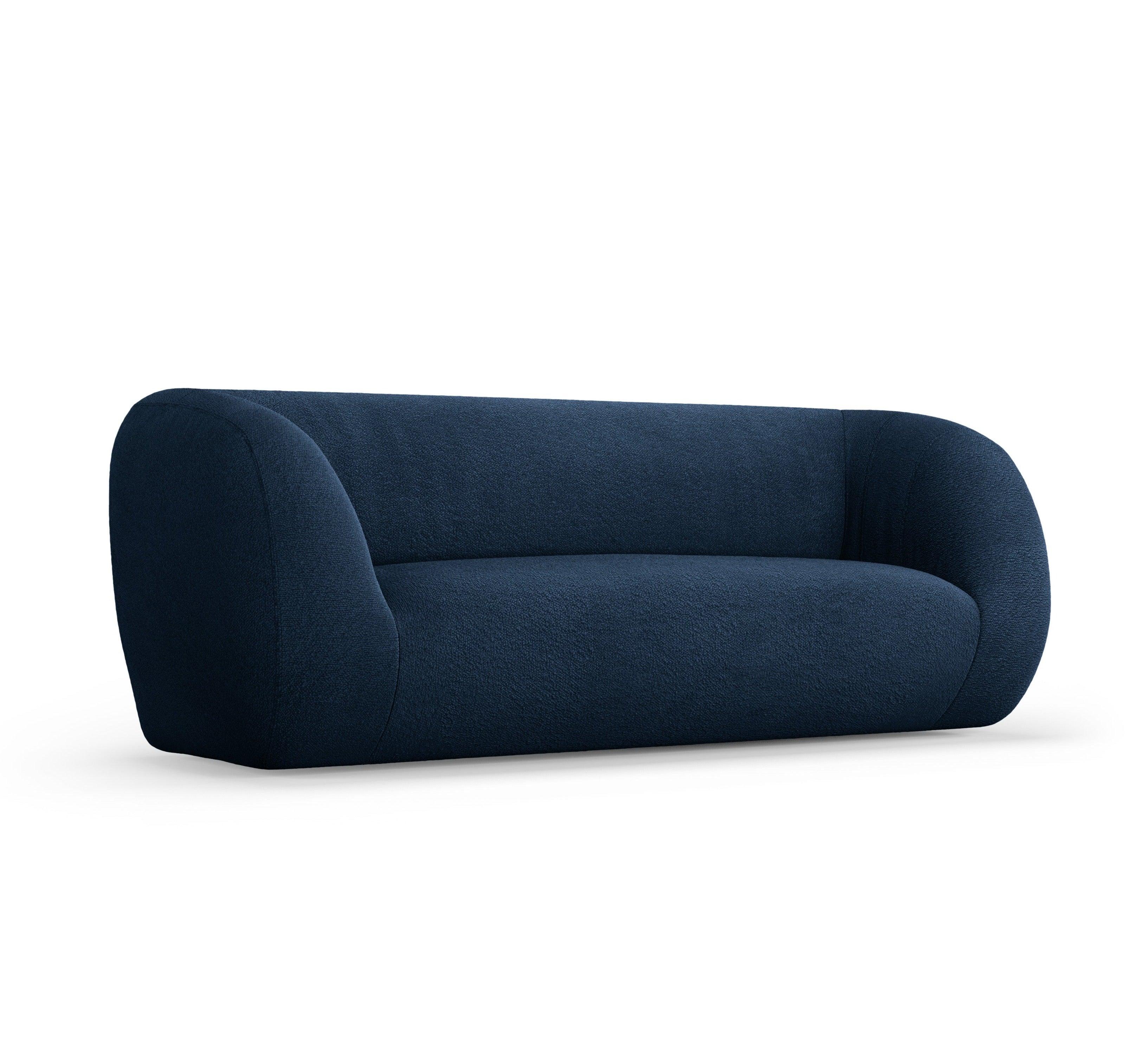 Sofa 2-osobowa ESSEN granatowy boucle Cosmopolitan Design Eye on Design