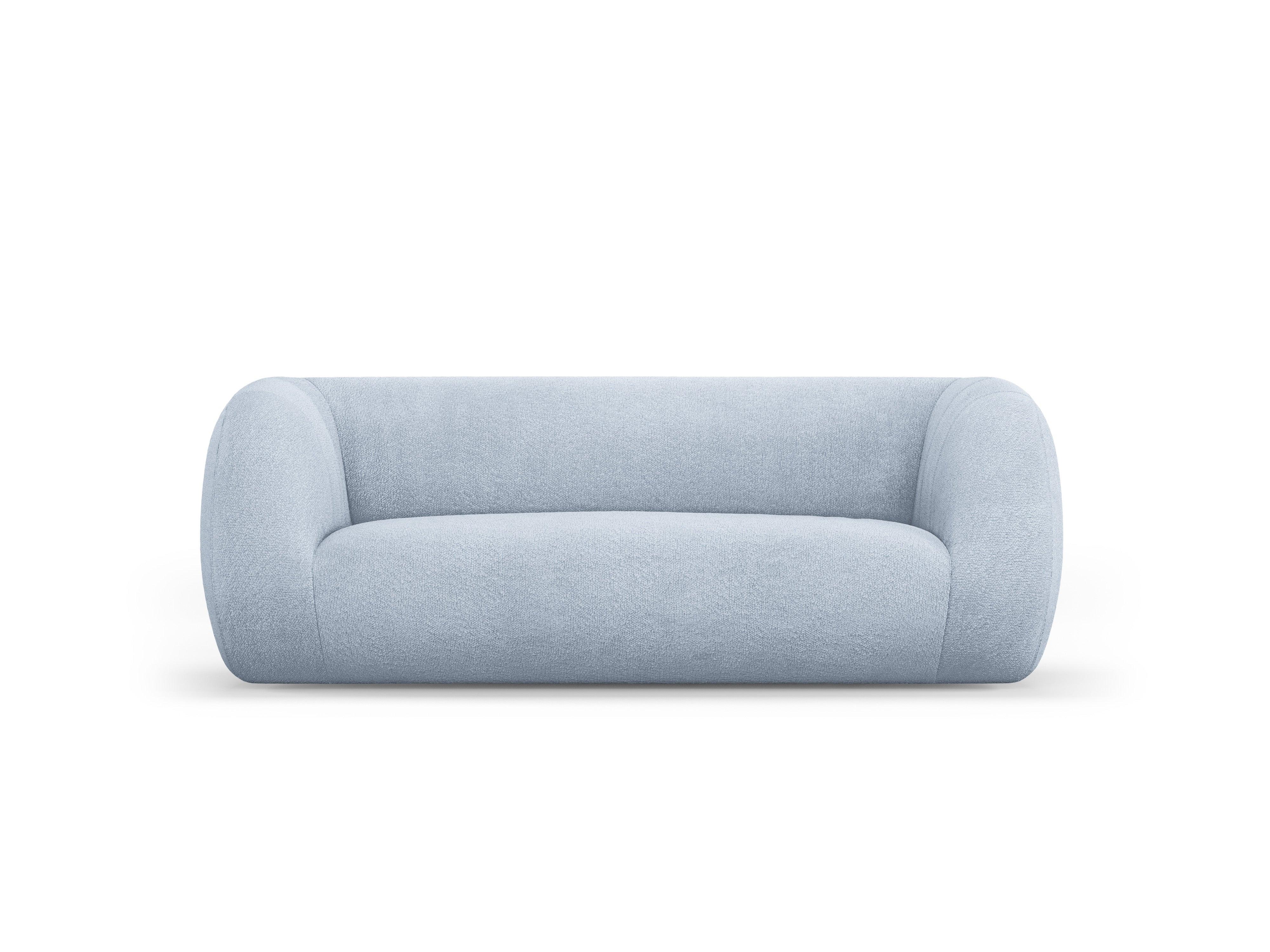 Sofa 2-osobowa ESSEN jasnoniebieski boucle – Cosmopolitan Design