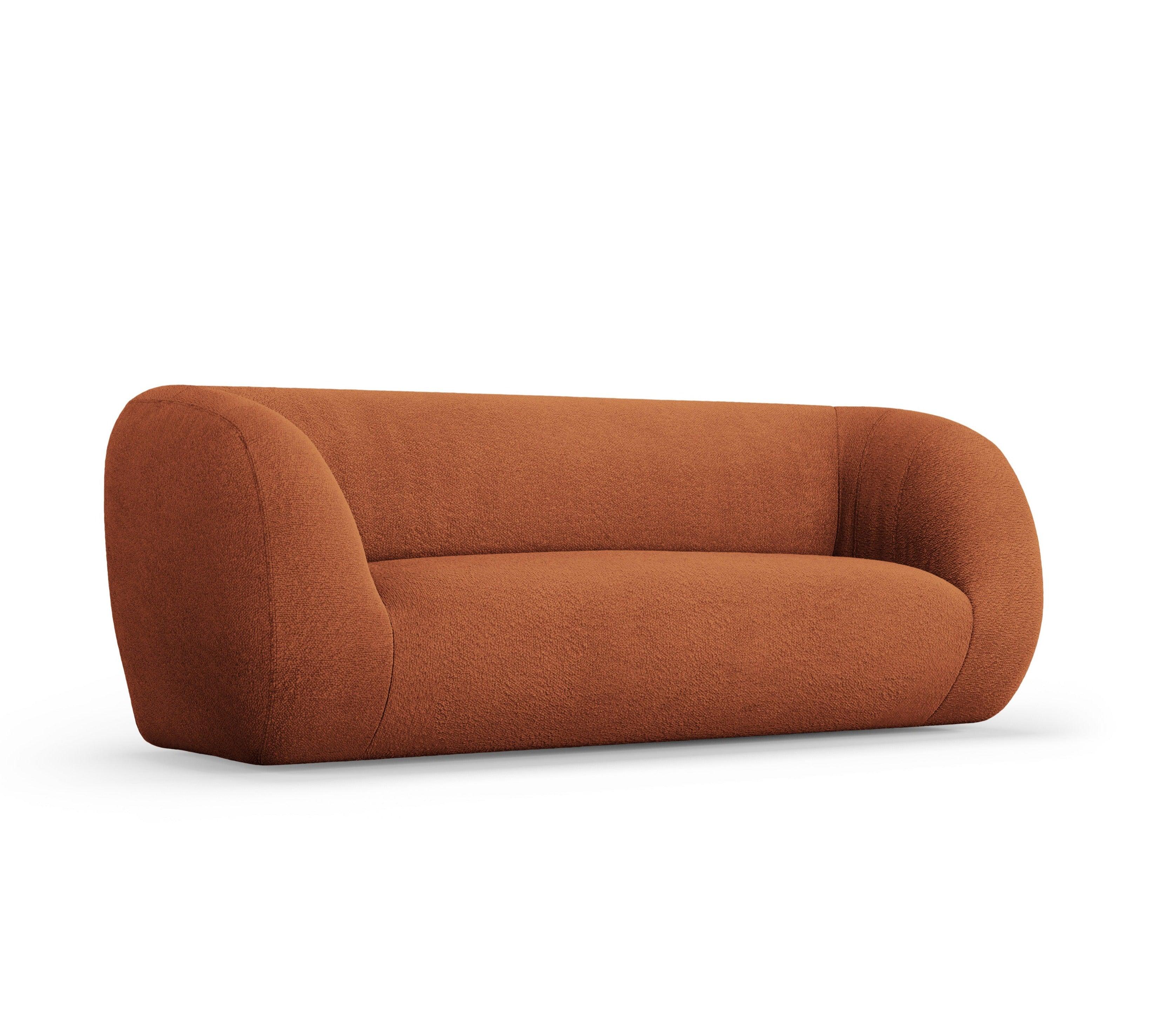 Sofa 2-osobowa ESSEN terracotta boucle Cosmopolitan Design Eye on Design