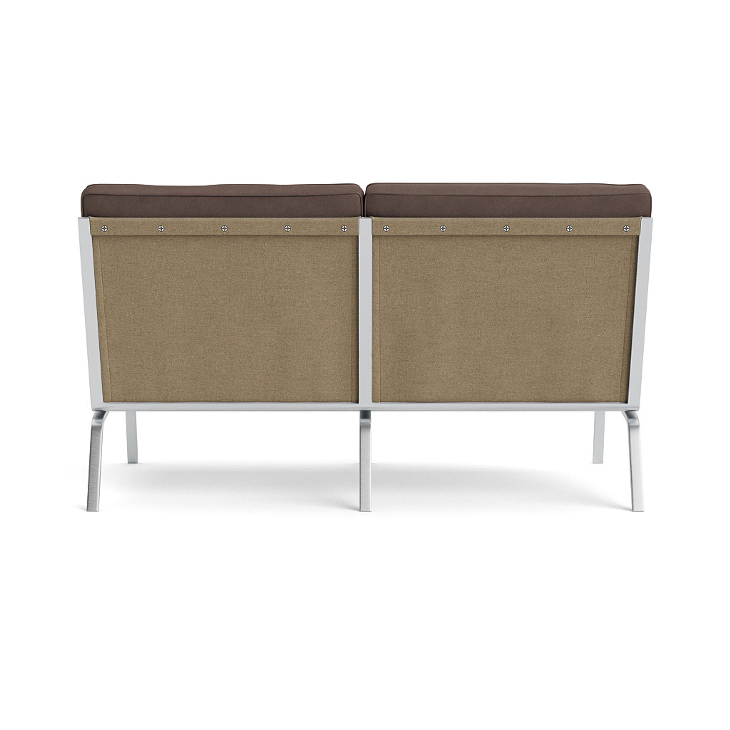 Sofa 2-osobowa MAN ciemnobrązowy NORR11 Eye on Design