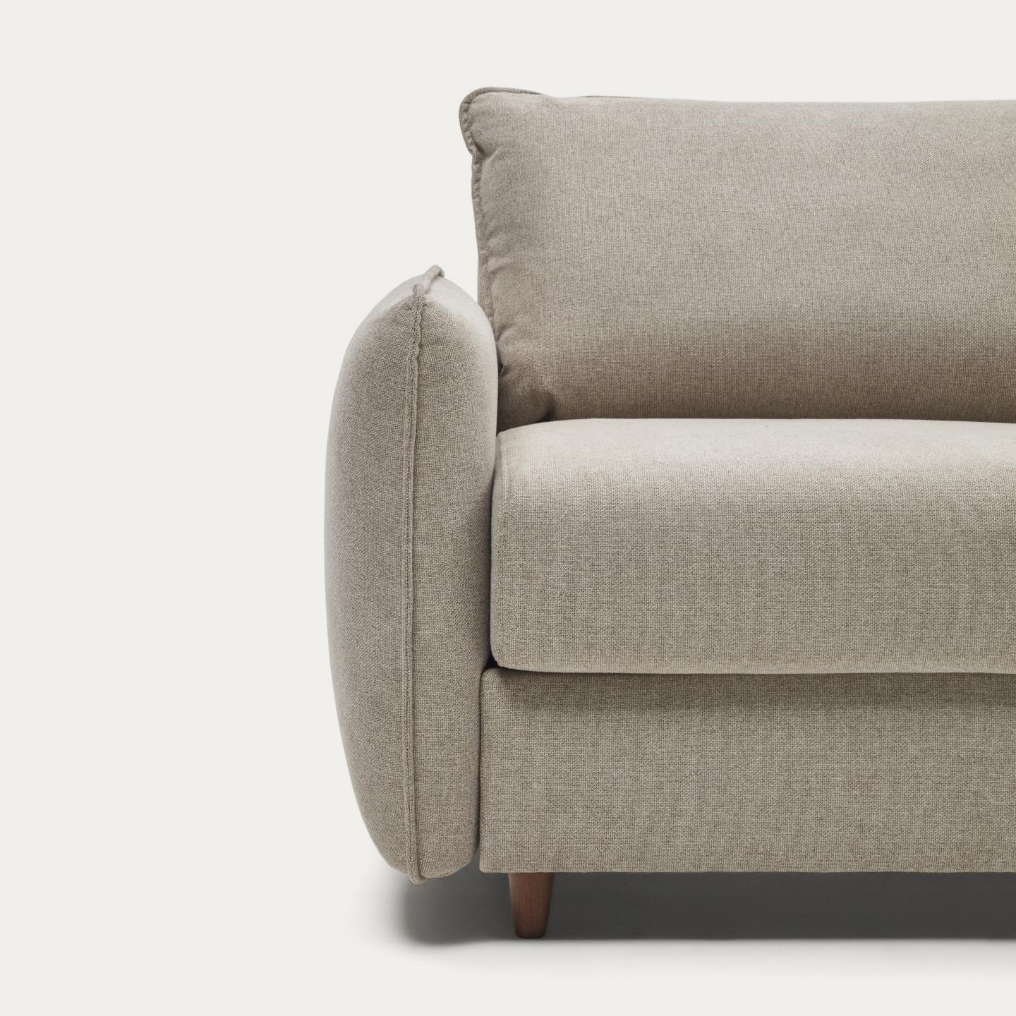 Sofa 2-osobowa z funkcją spania CARLOTA beżowy La Forma Eye on Design
