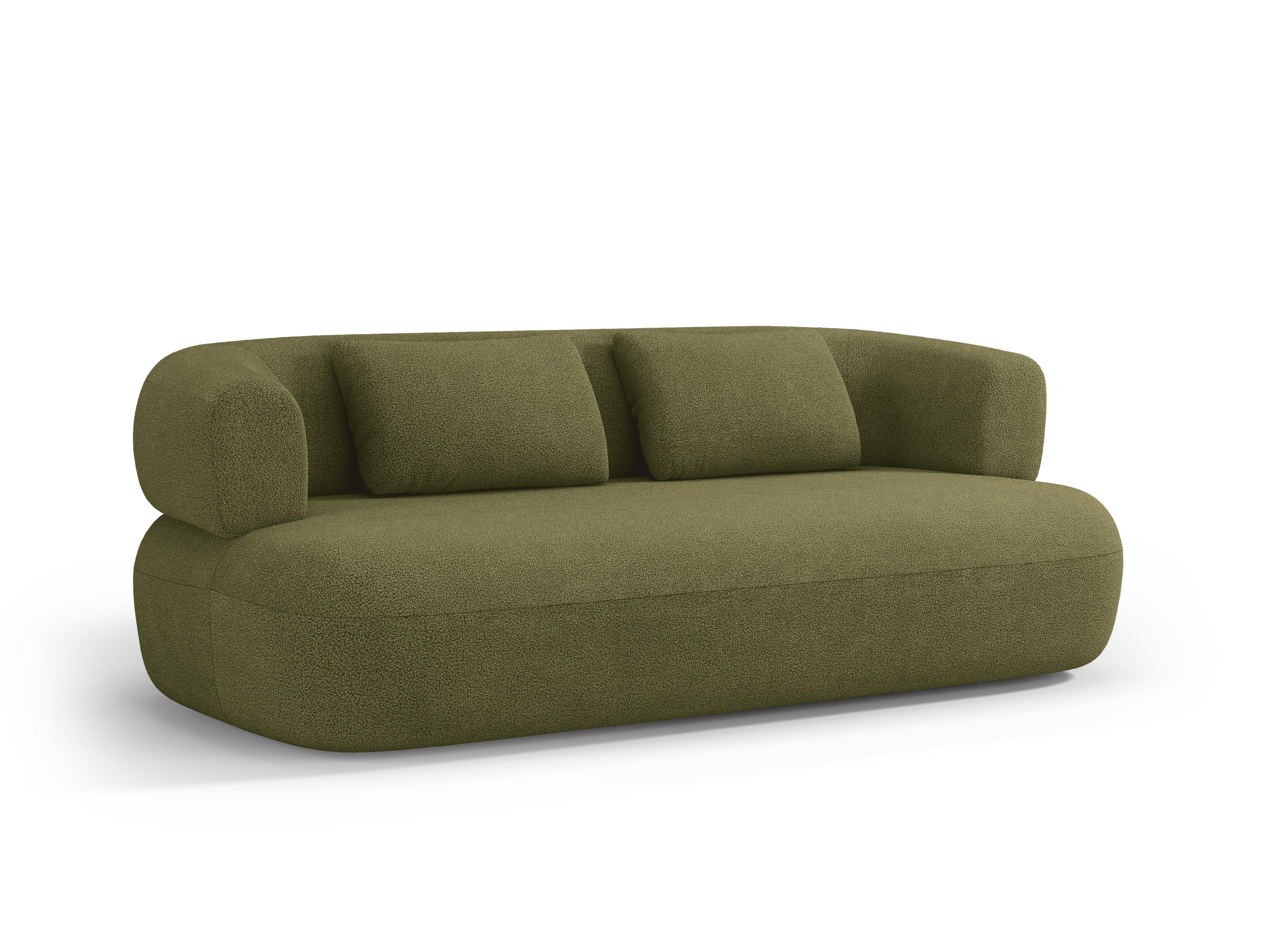 Sofa 3-osobowa ALDRIN zielony boucle Windsor & Co Eye on Design