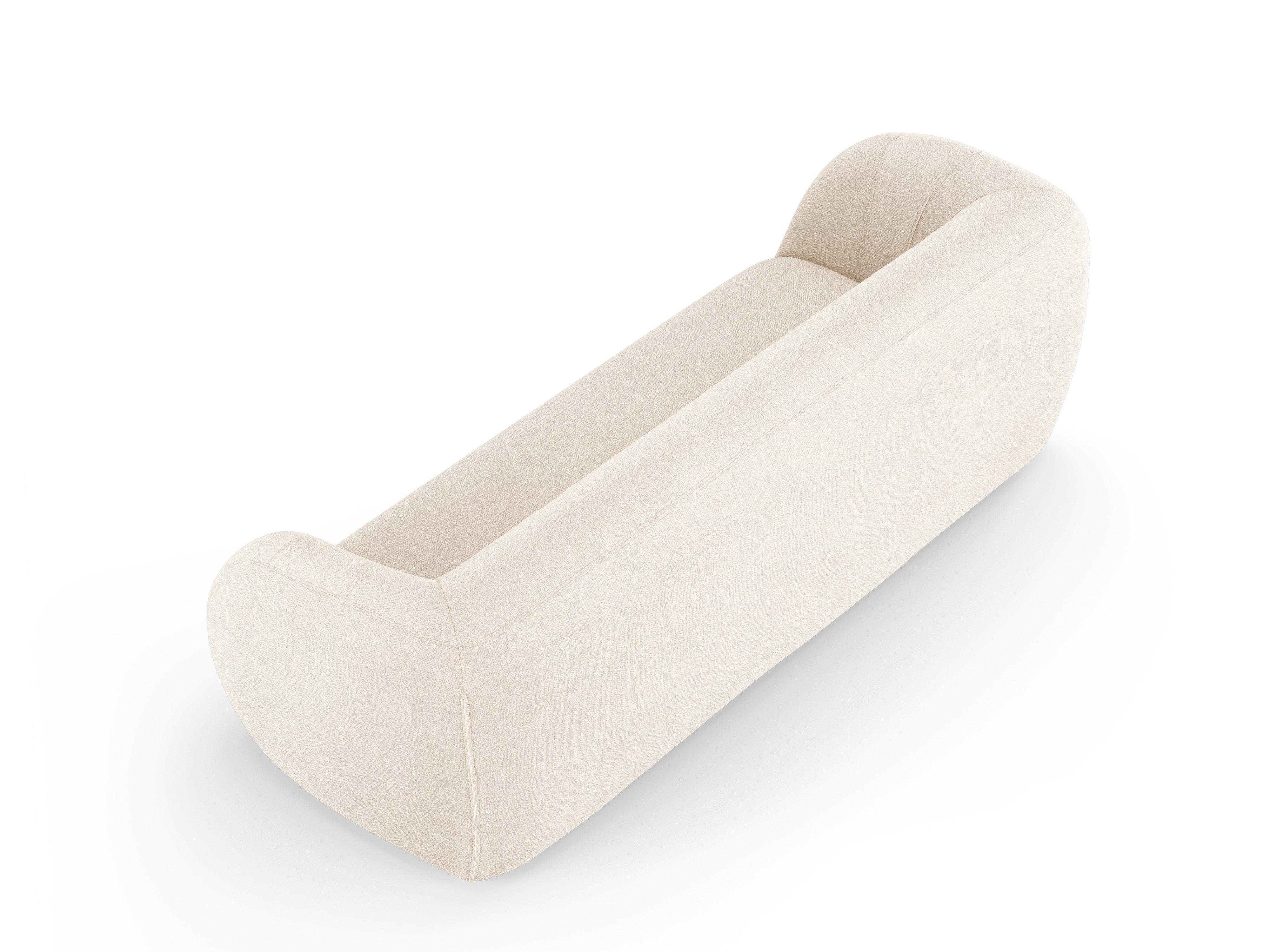 Sofa 3-osobowa ESSEN beżowy boucle Cosmopolitan Design Eye on Design