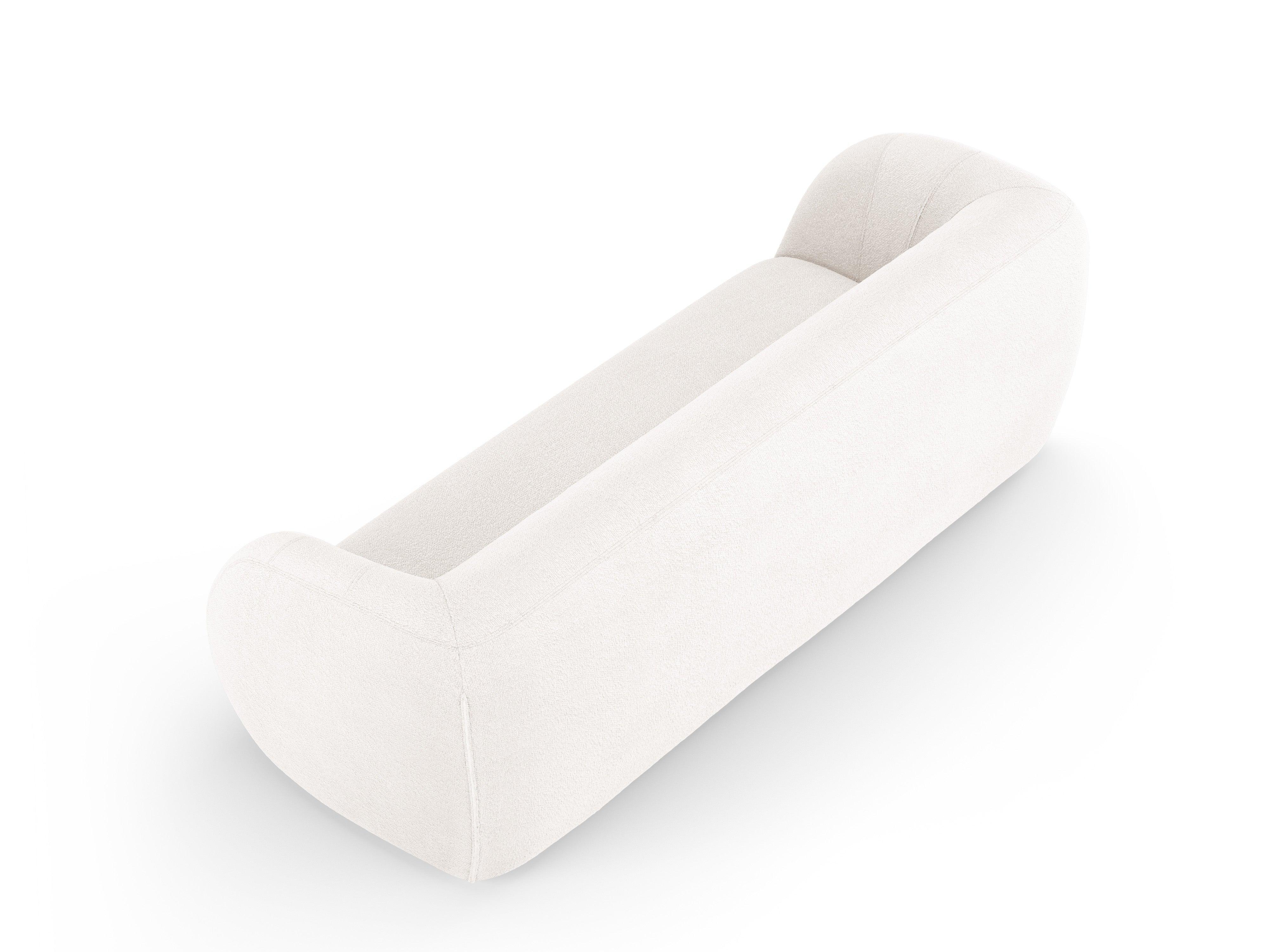 Sofa 3-osobowa ESSEN biały boucle Cosmopolitan Design Eye on Design