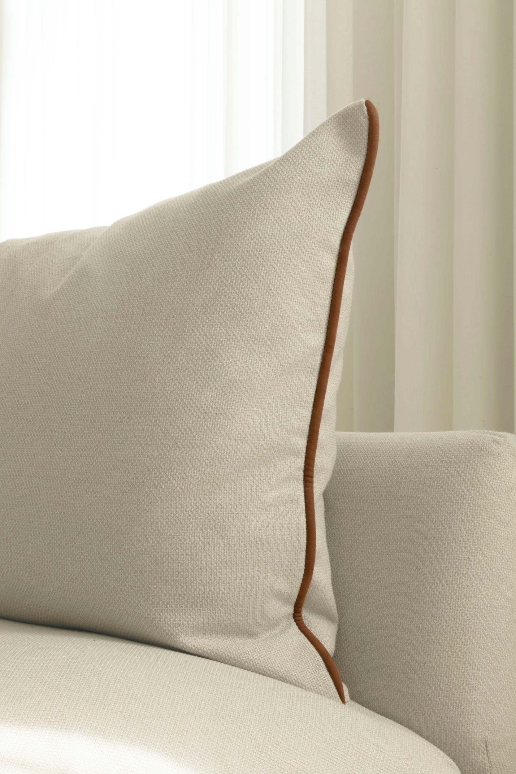 Sofa 3-osobowa LOUNGE AROUND beżowy z dębem UMAGE Eye on Design