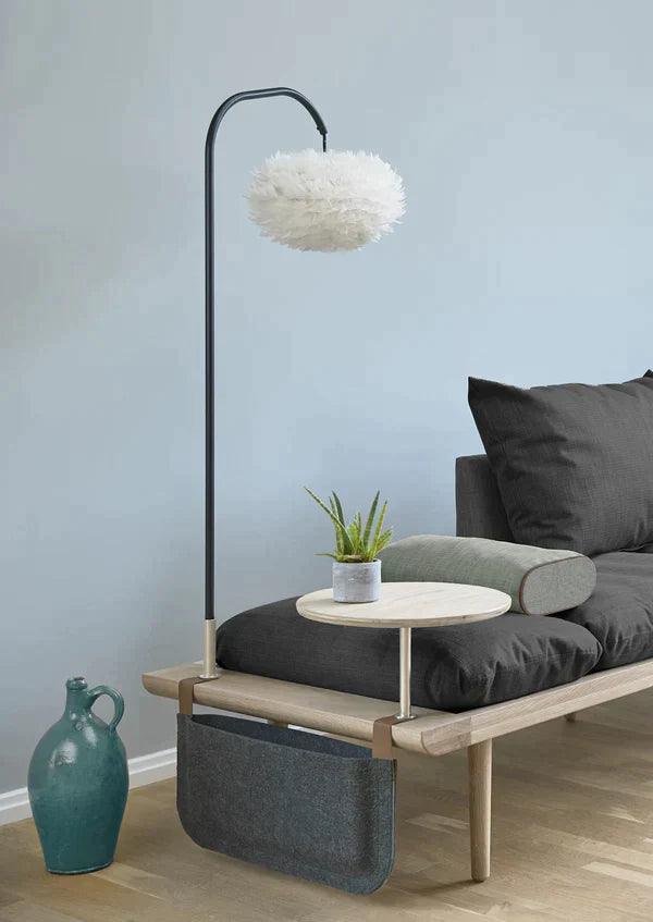 Sofa 3-osobowa LOUNGE AROUND karmelowy z ciemnym dębem – Umage