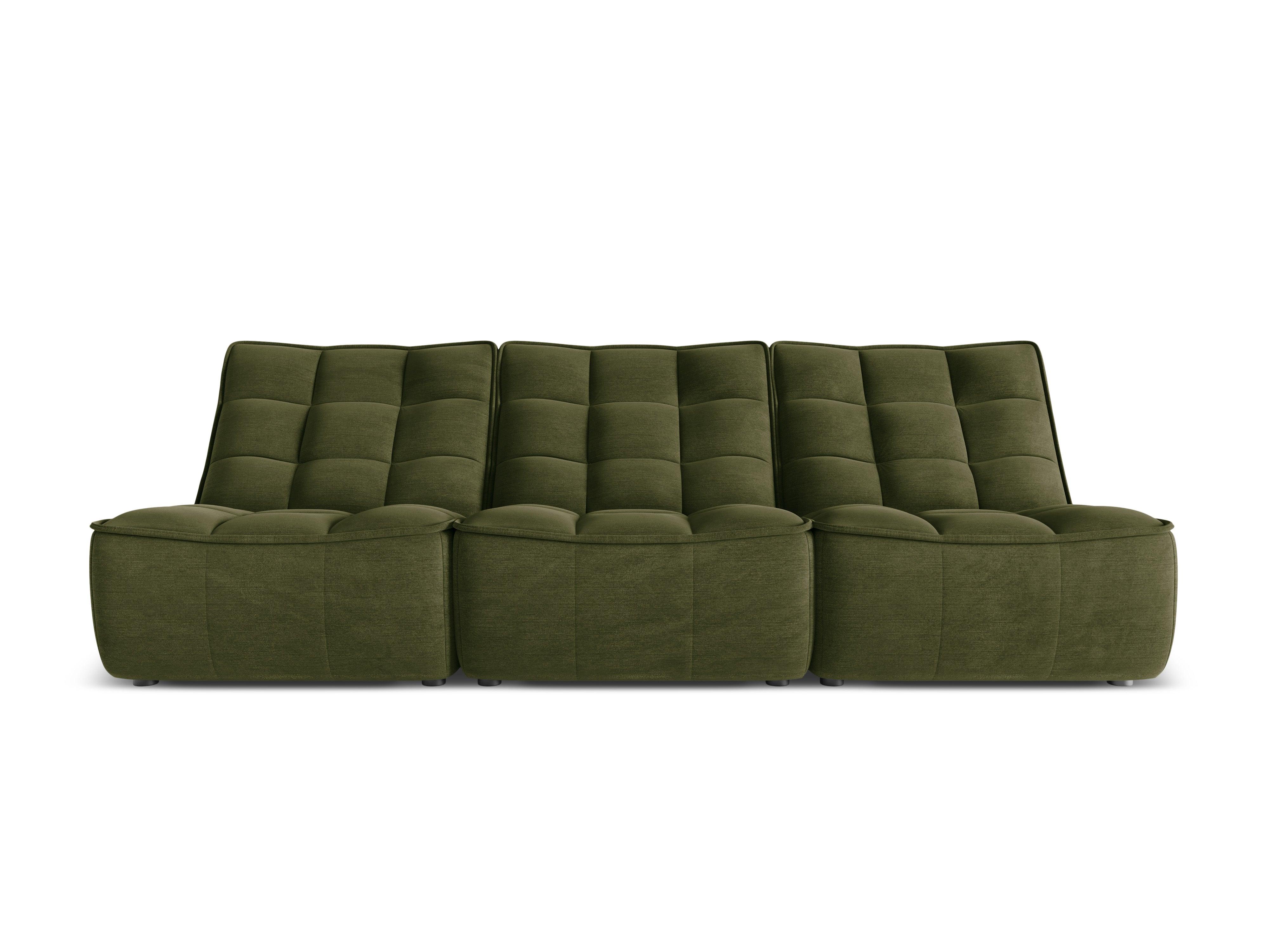 Sofa 3-osobowa MONI zielony Maison Heritage Eye on Design