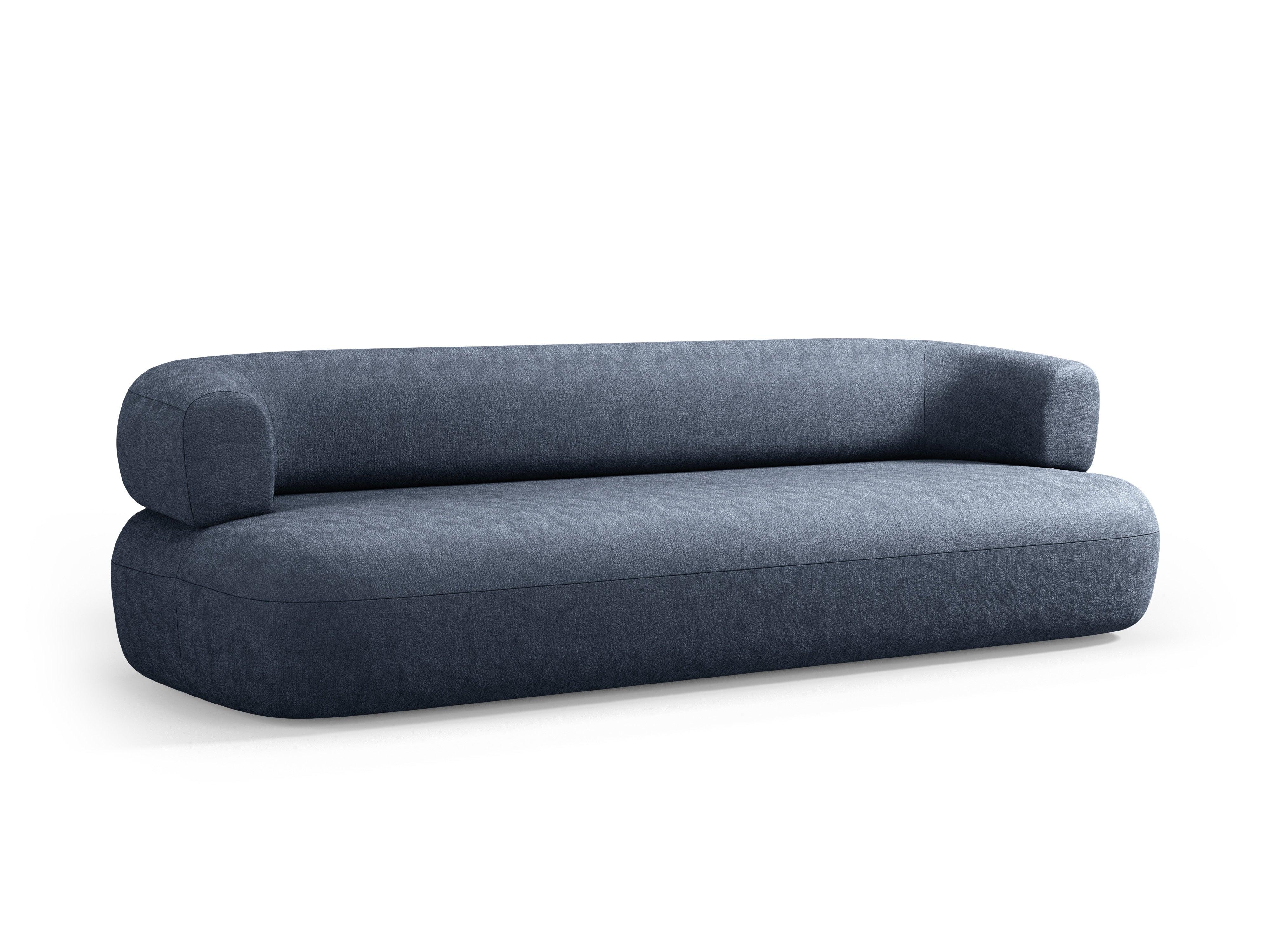 Sofa 4-osobowa ALDRIN granatowy szenil Windsor & Co Eye on Design