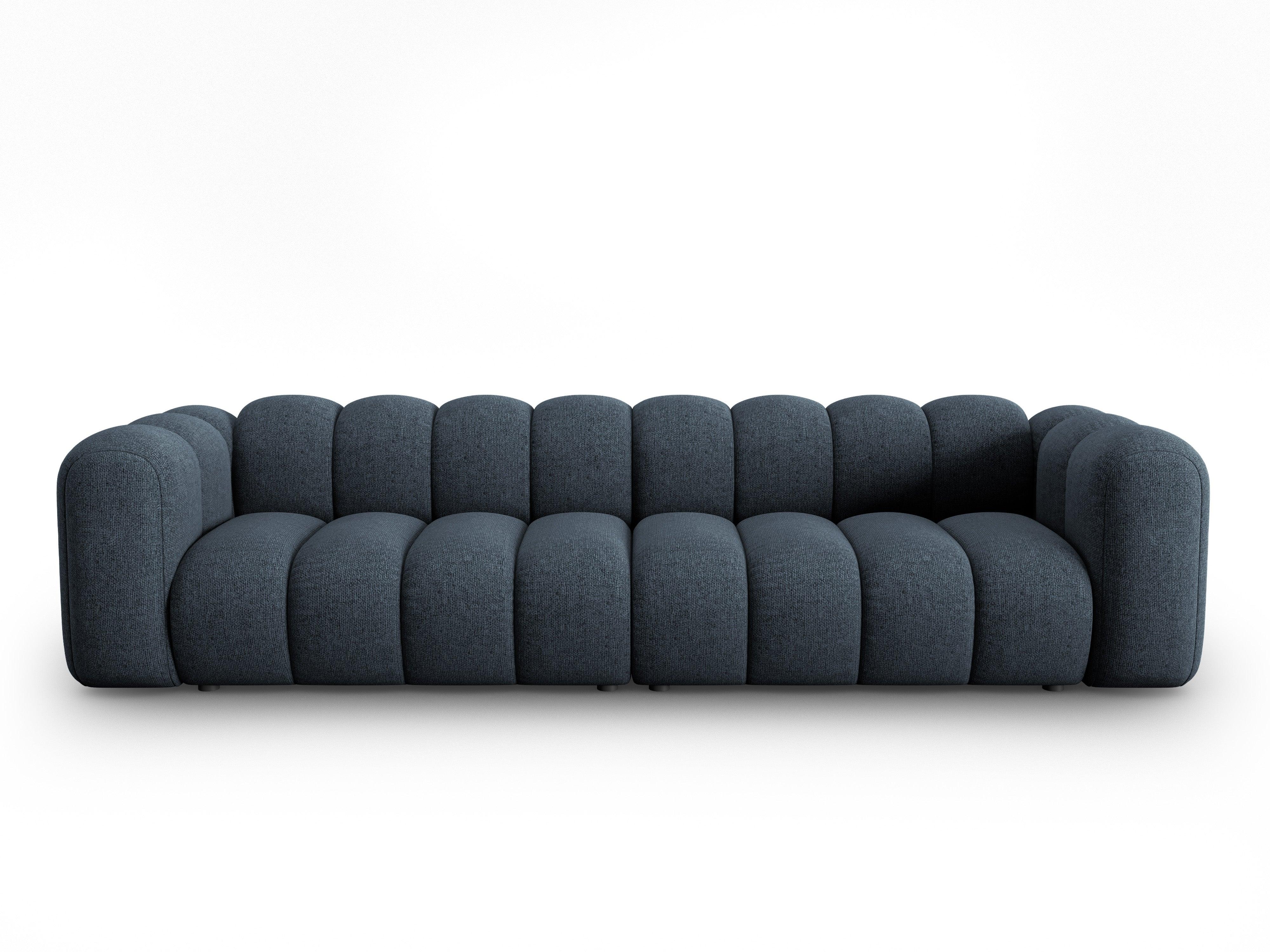 Sofa 4-osobowa SKYLER granatowy szenil Interieurs 86 Eye on Design
