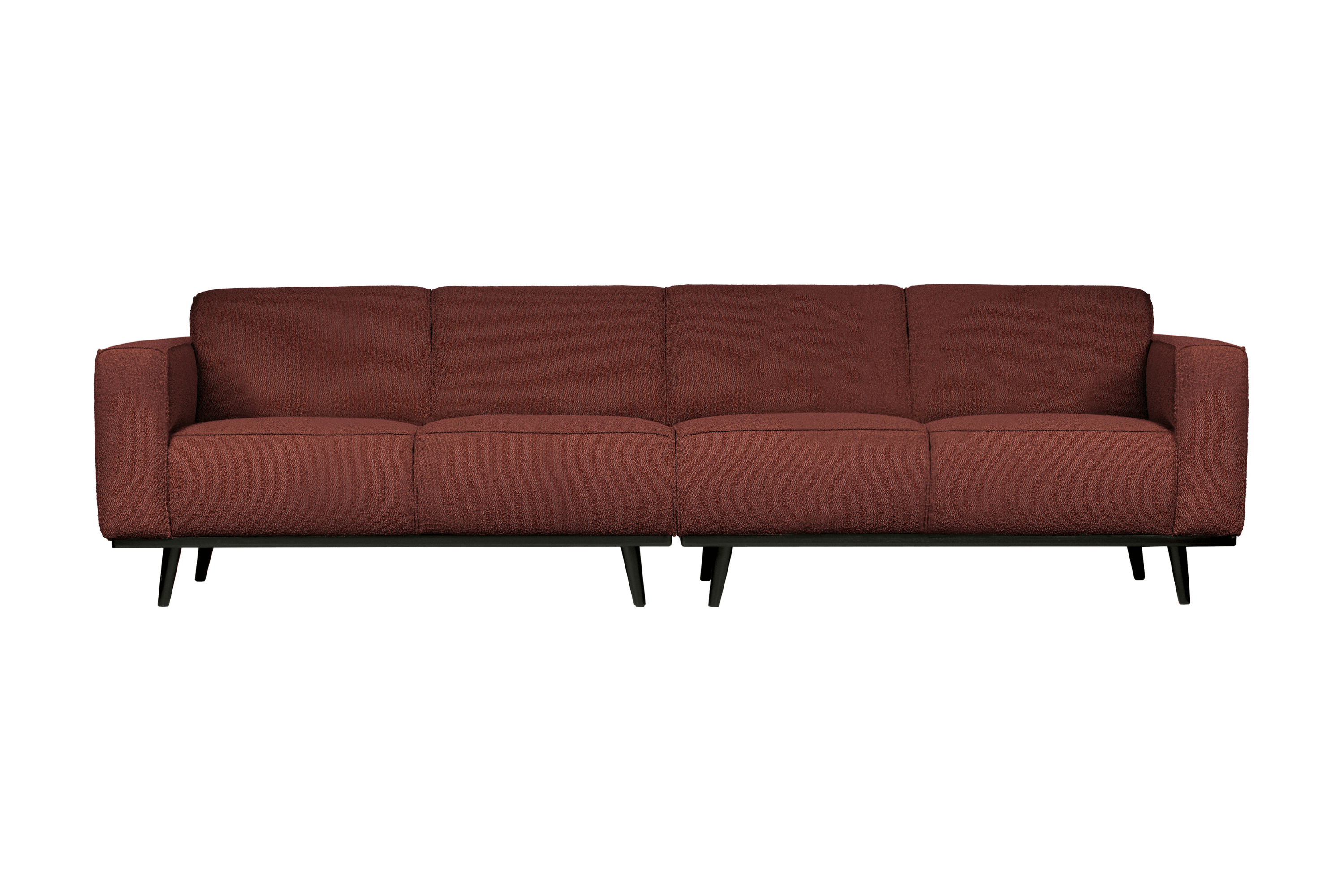 Sofa 4-osobowa STATEMENT boucle kasztanowy – Woood