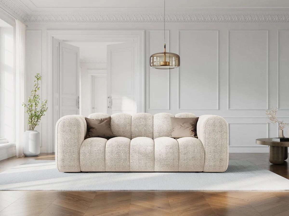 Sofa aksamitna 2-osobowa SKYLER czarny Interieurs 86 Eye on Design