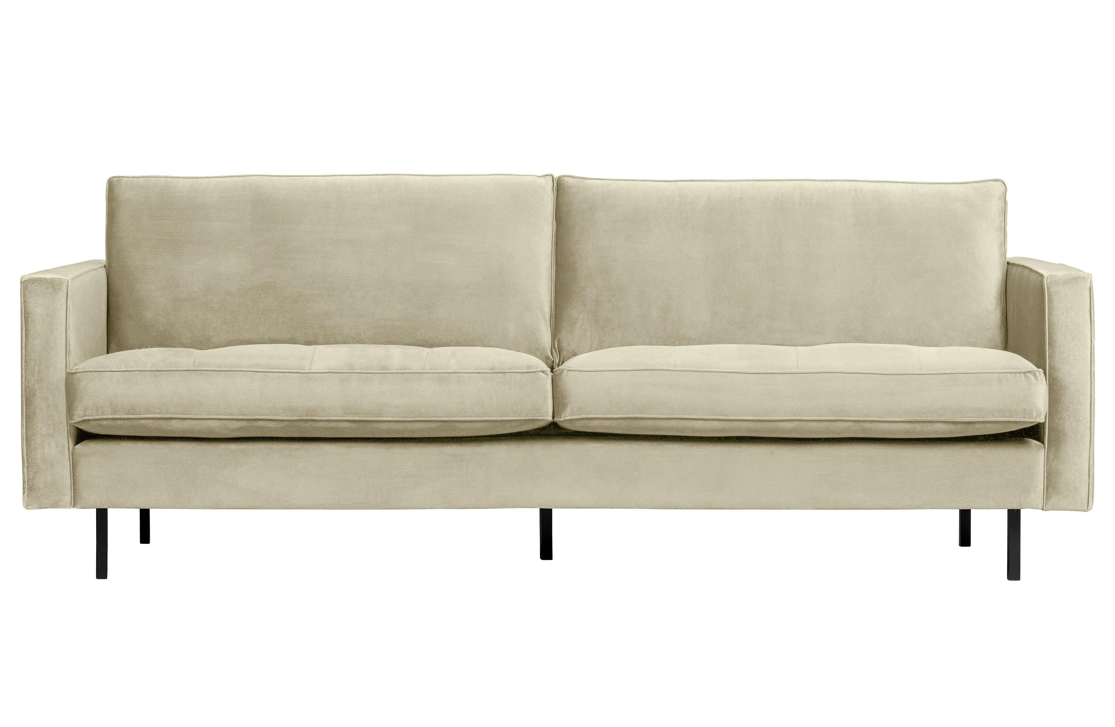 Sofa aksamitna 2,5-osobowa RODEO CLASSIC pistacjowy – Woood