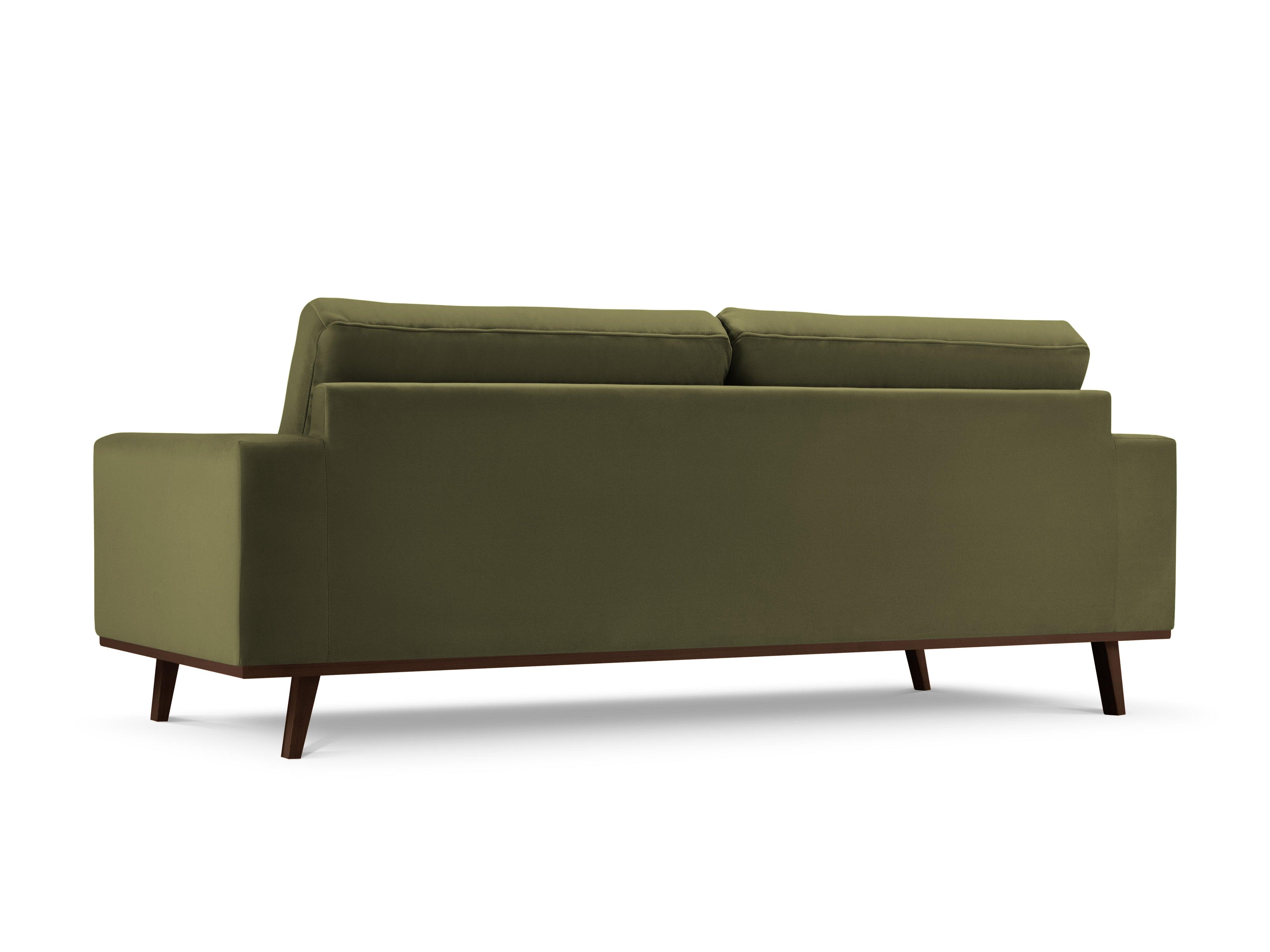 Sofa aksamitna 3-osobowa HEBE zielony Mazzini Sofas Eye on Design