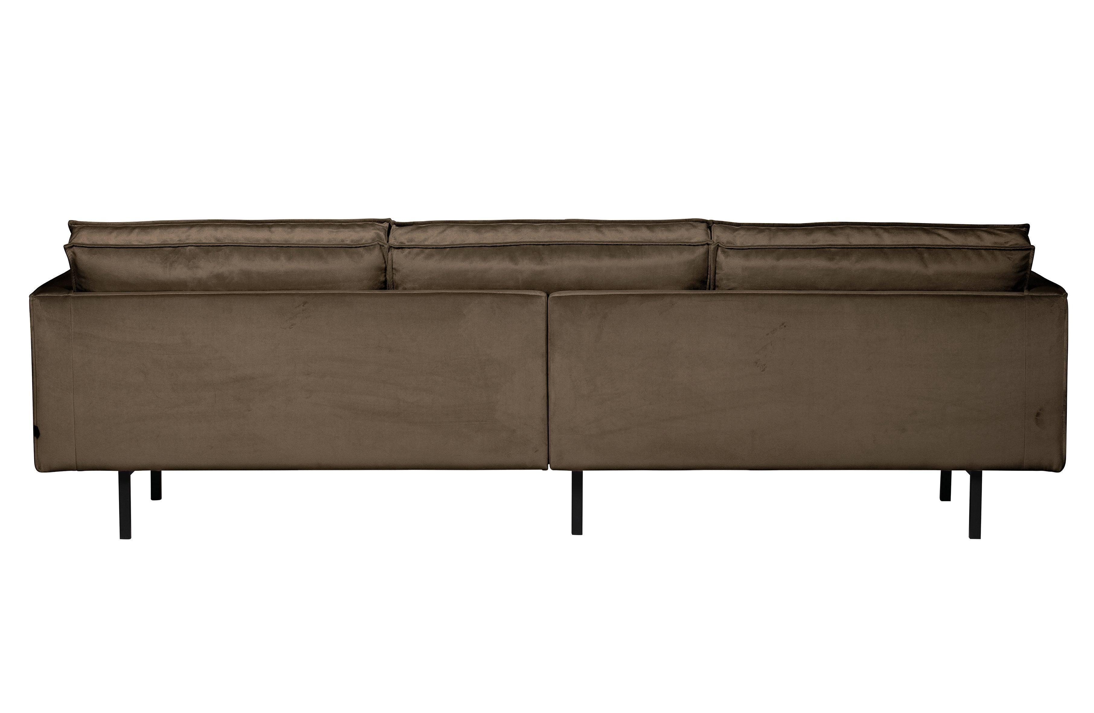 Sofa aksamitna 3-osobowa RODEO taupe Be Pure Eye on Design