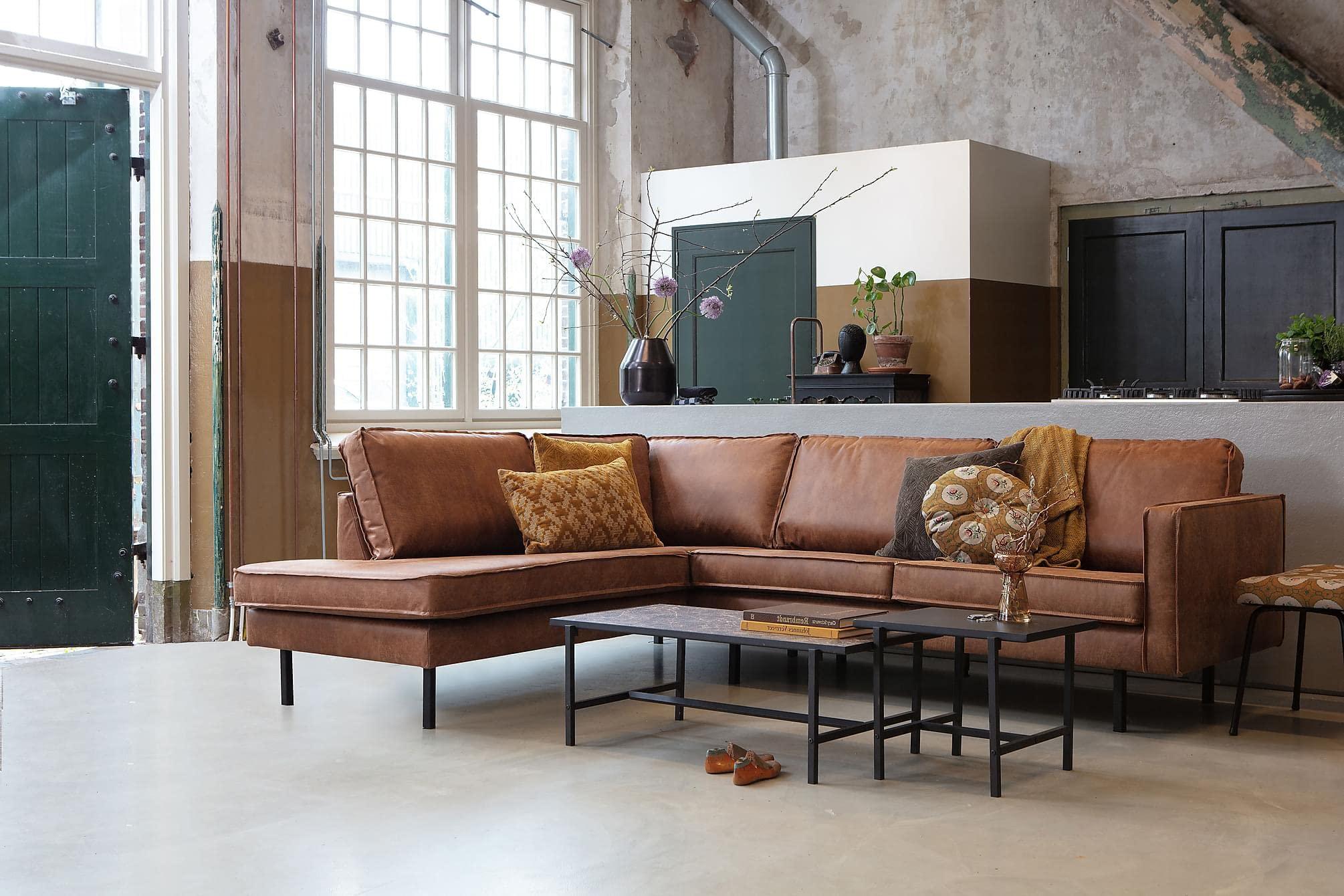 Sofa aksamitna 3-osobowa RODEO taupe Be Pure Eye on Design