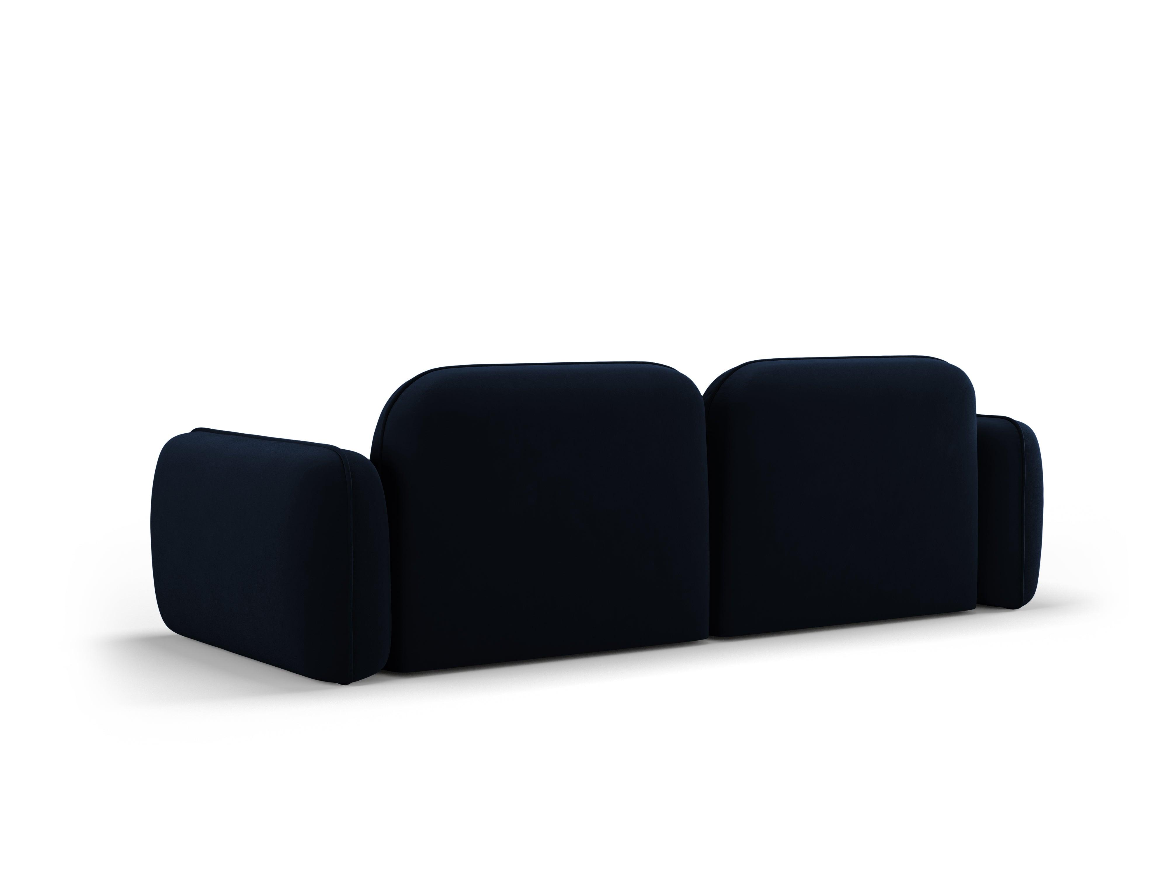 Sofa modułowa aksamitna 3-osobowa SYDNEY granat królewski Cosmopolitan Design Eye on Design