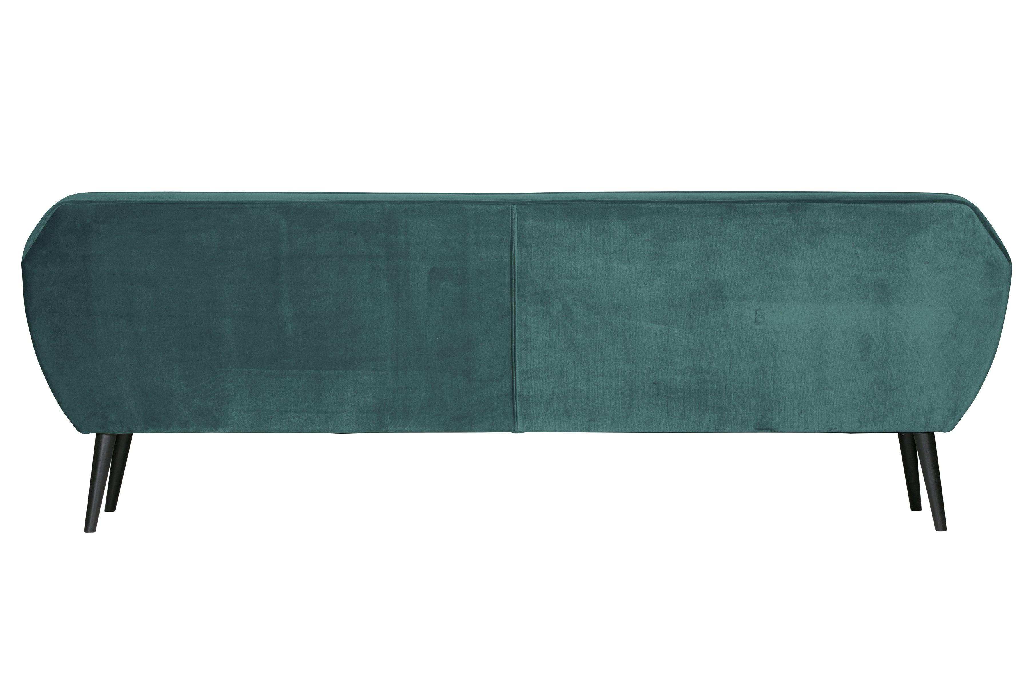 Sofa aksamitna 4-osobowa ROCCO morski Woood Eye on Design