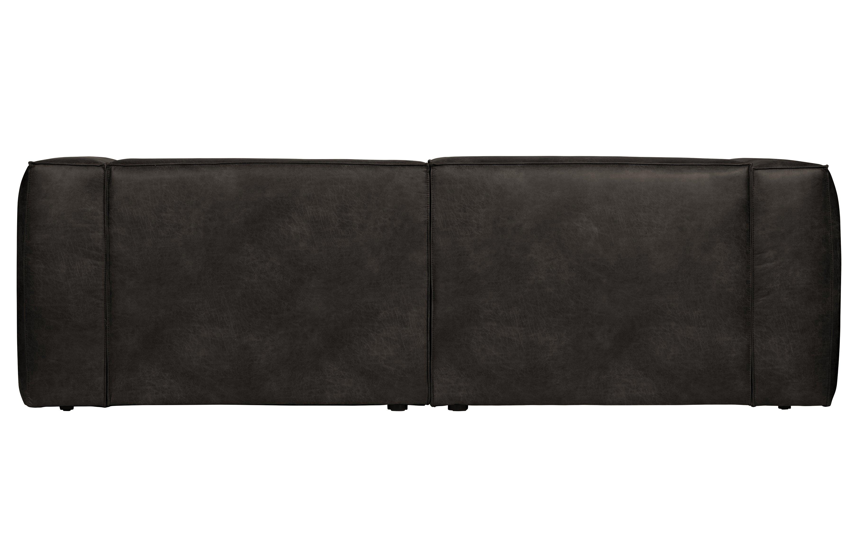 Sofa BEAN czarna ekoskóra Woood Eye on Design