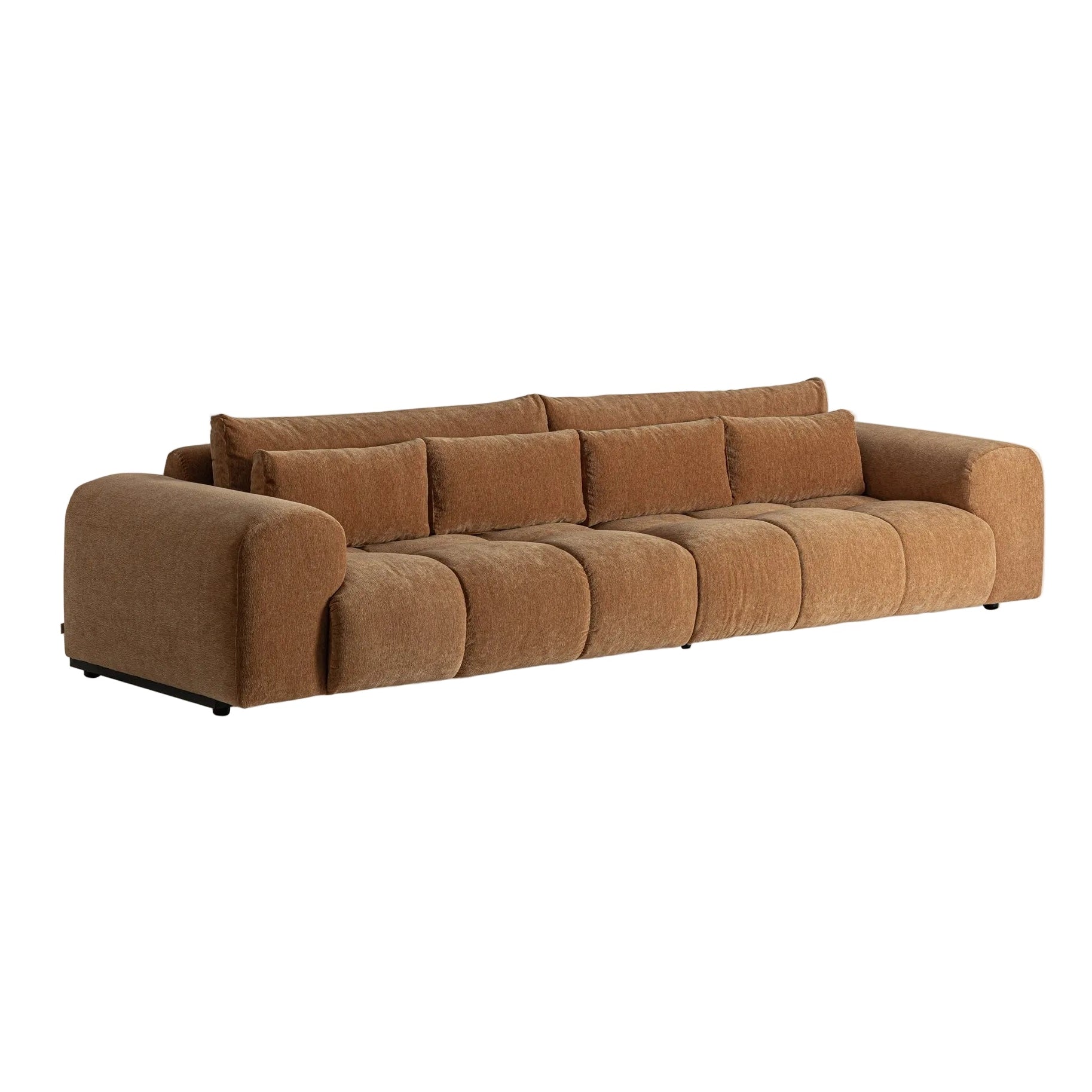 CARMAUX Brown Sofa