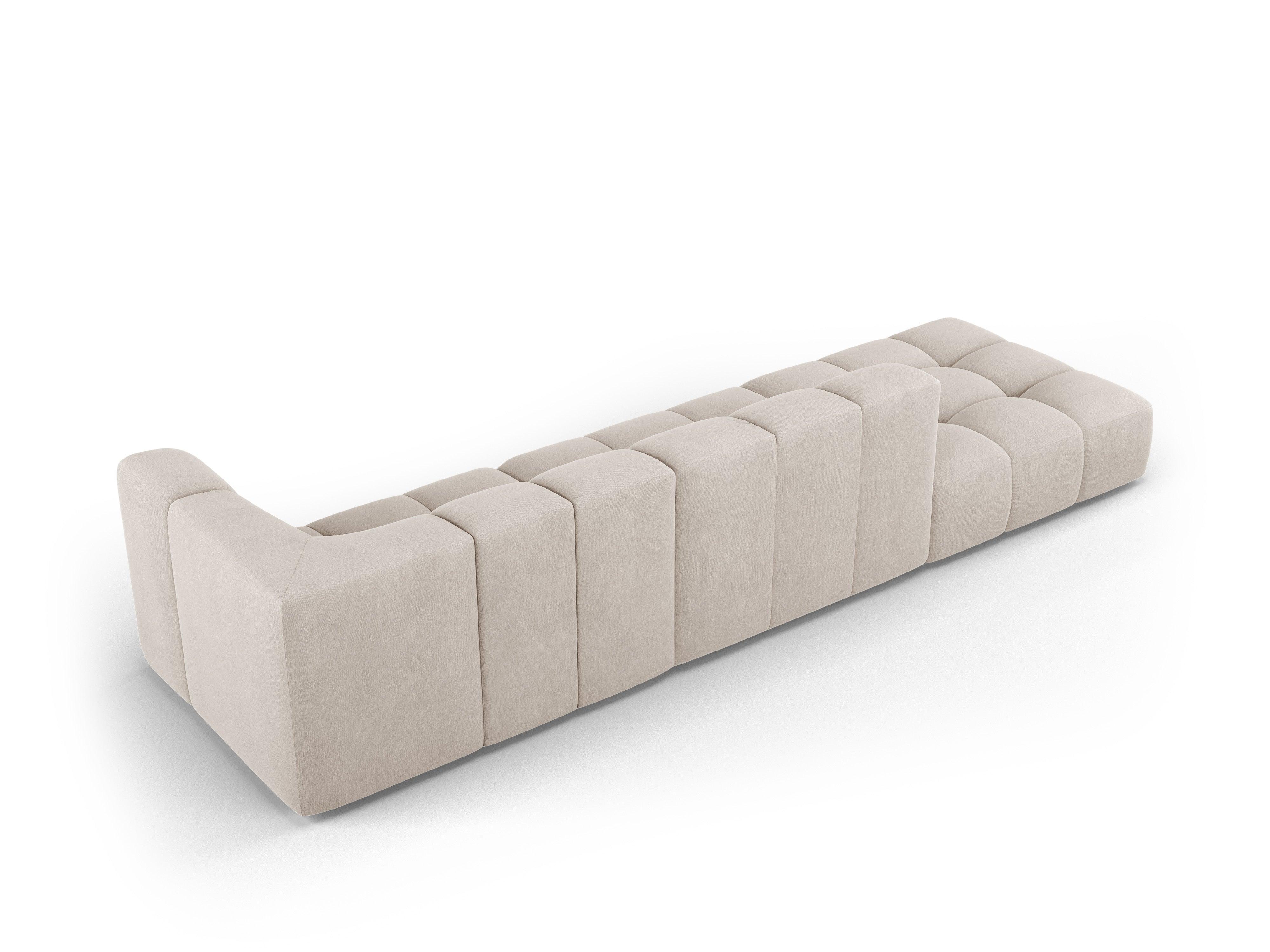 Sofa lewostronna FRANCESCA beżowy szenil Milo Casa Eye on Design