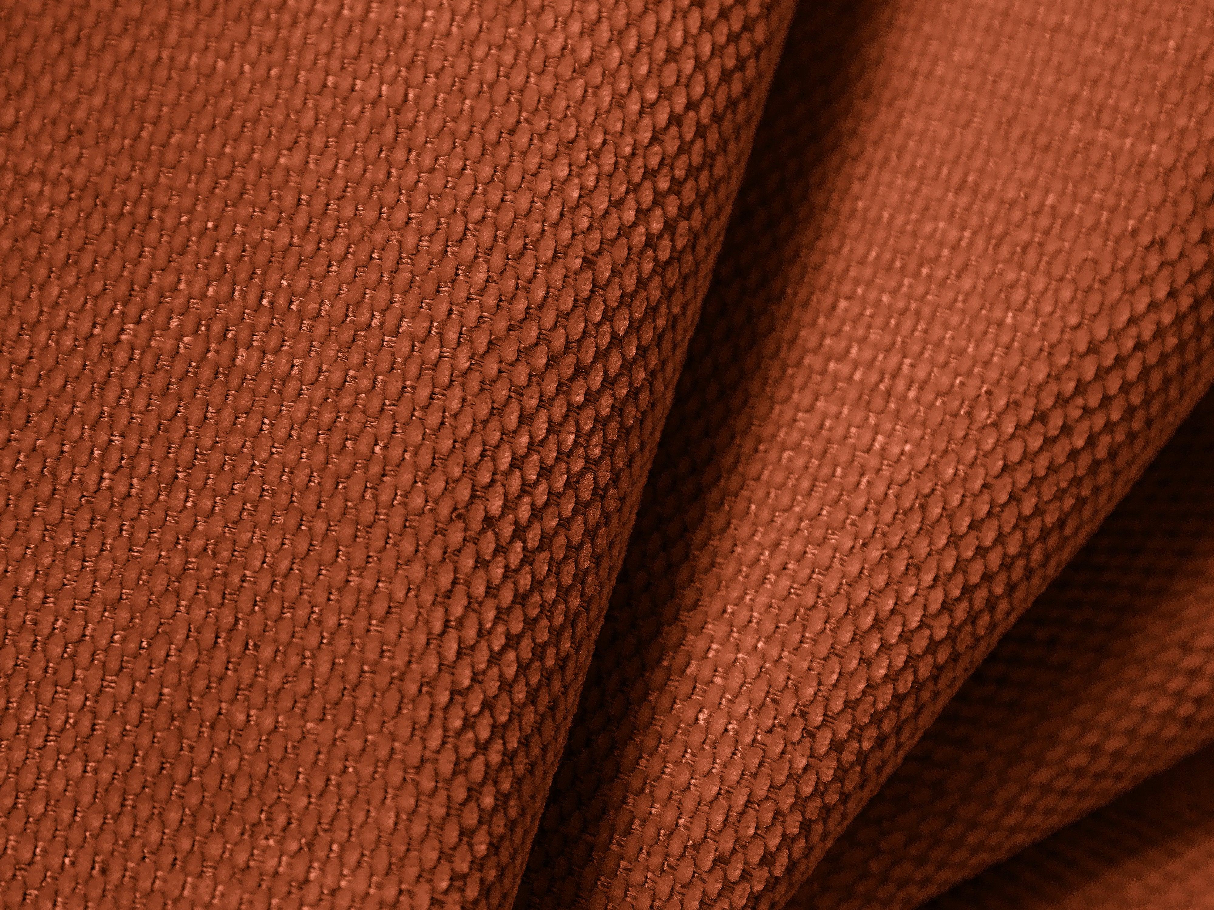 Sofa lewostronna FRANCESCA terracotta szenil Milo Casa Eye on Design