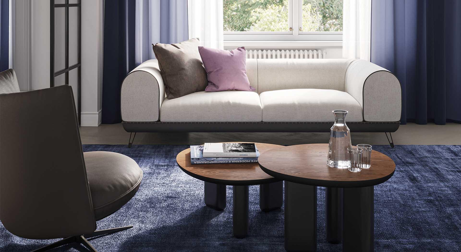 Sofa LINEAR SHORE szary Liu Jo Living Eye on Design