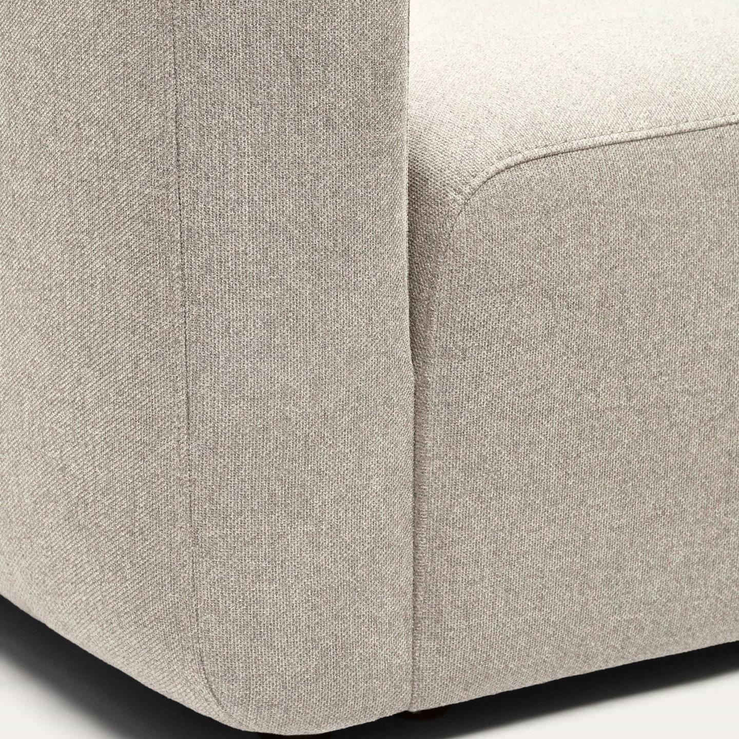 Sofa modułowa 2-osobowa uniwersalna otwarta NEOM beżowy – Kave Home