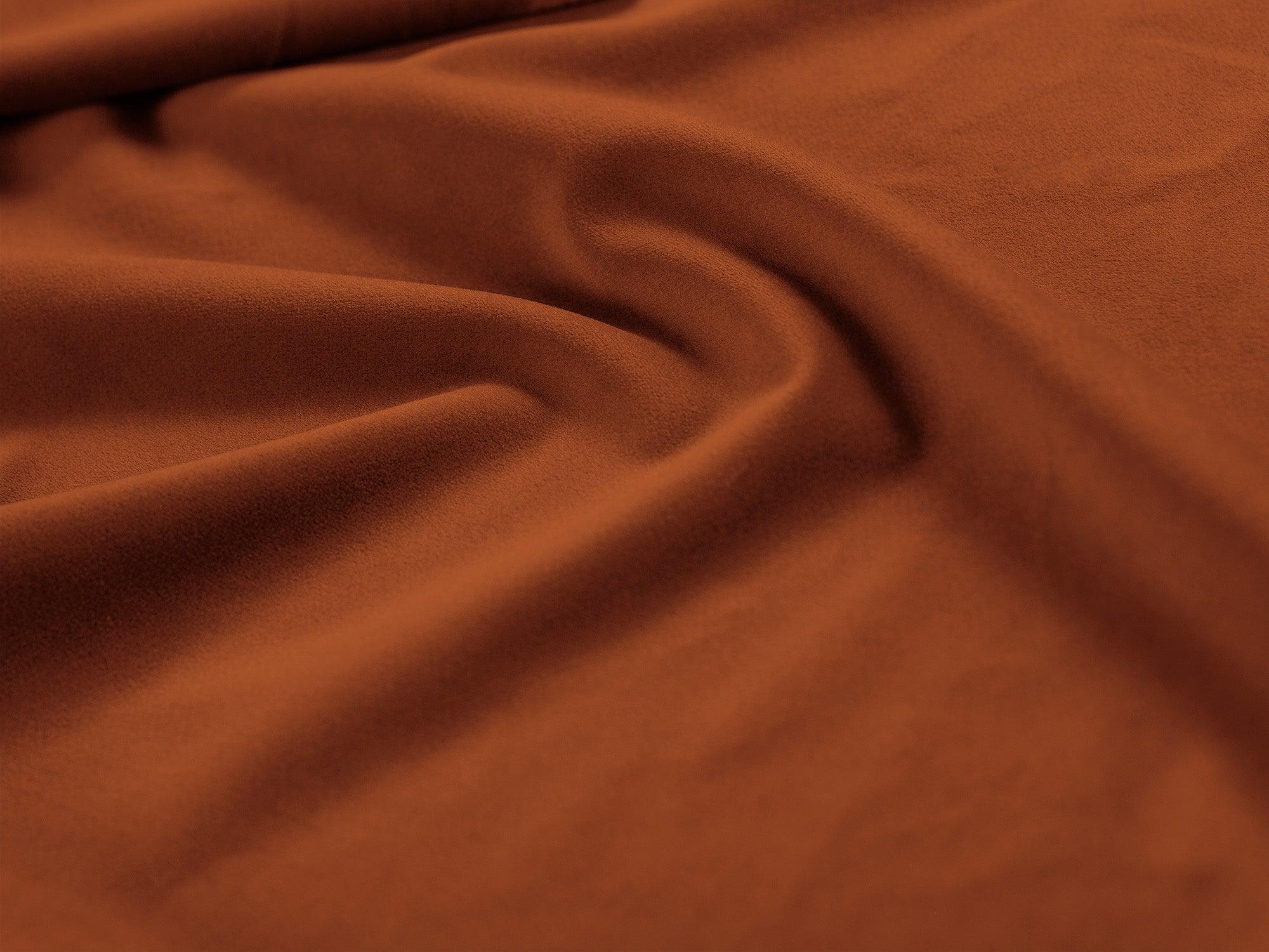 Sofa modułowa aksamitna prawostronna SKYLER ceglany - element końcowy Interieurs 86 Eye on Design