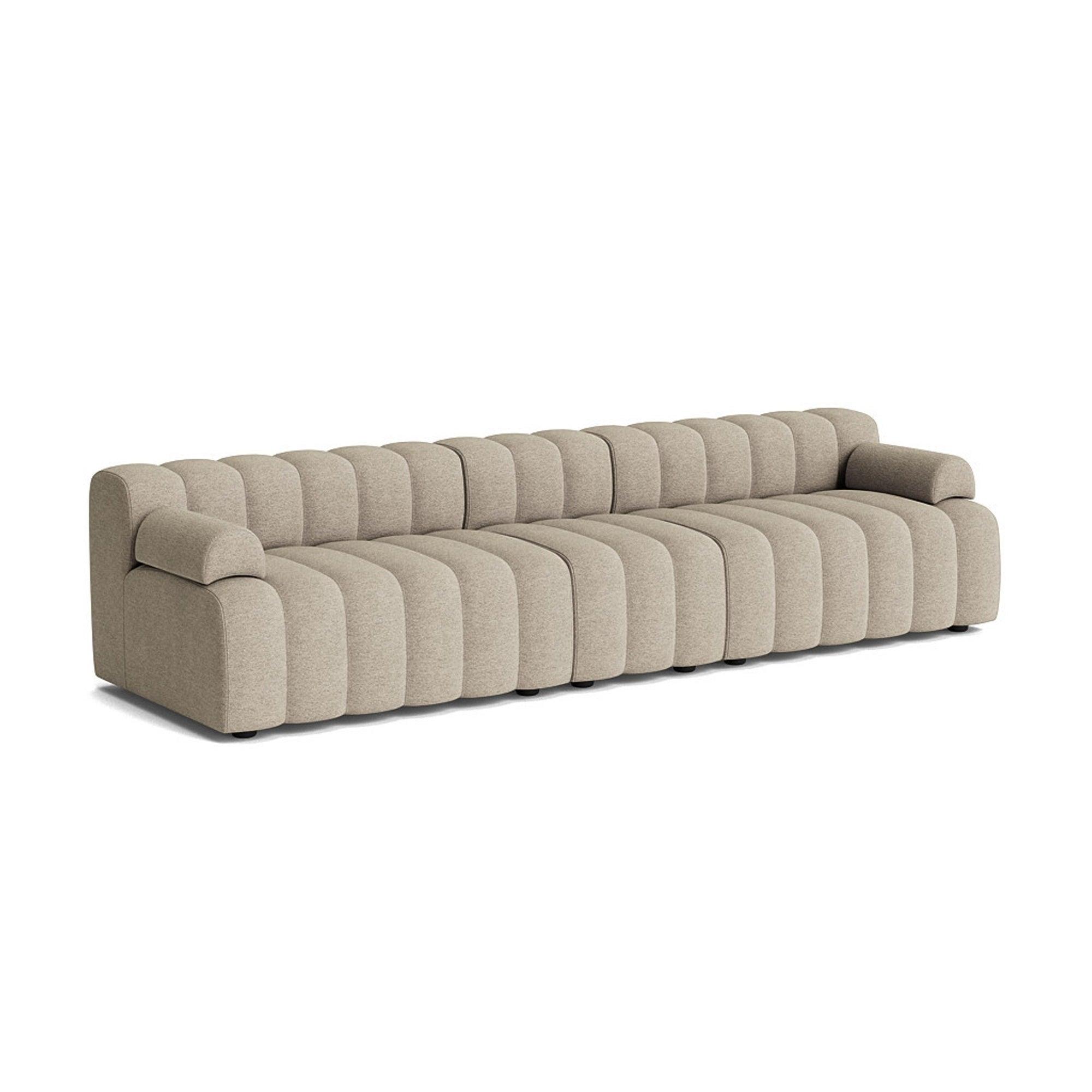Sofa modułowa duża STUDIO boucle beżowy NORR11 Eye on Design