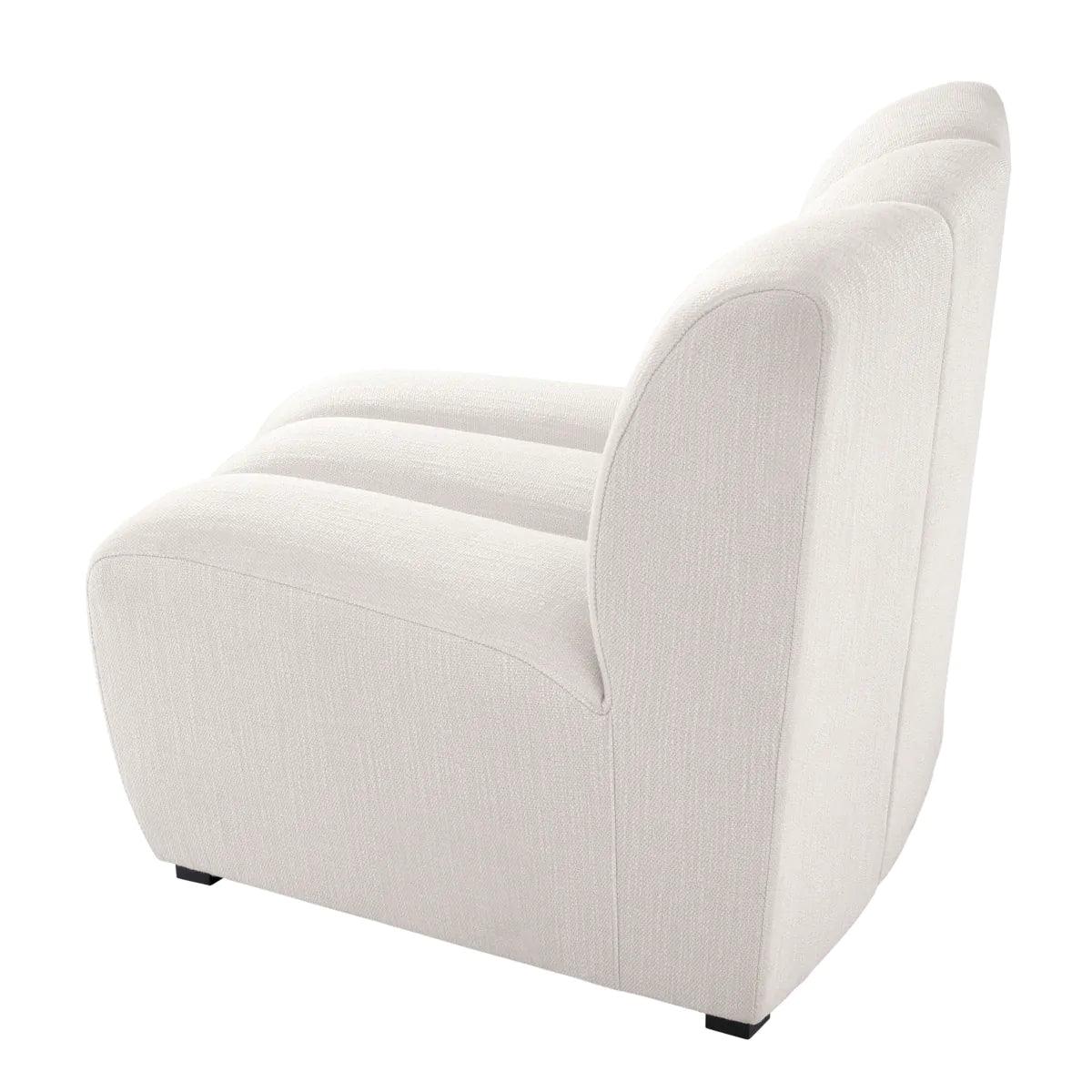 Sofa modułowa LANDO - element środkowy biały Eichholtz Eye on Design