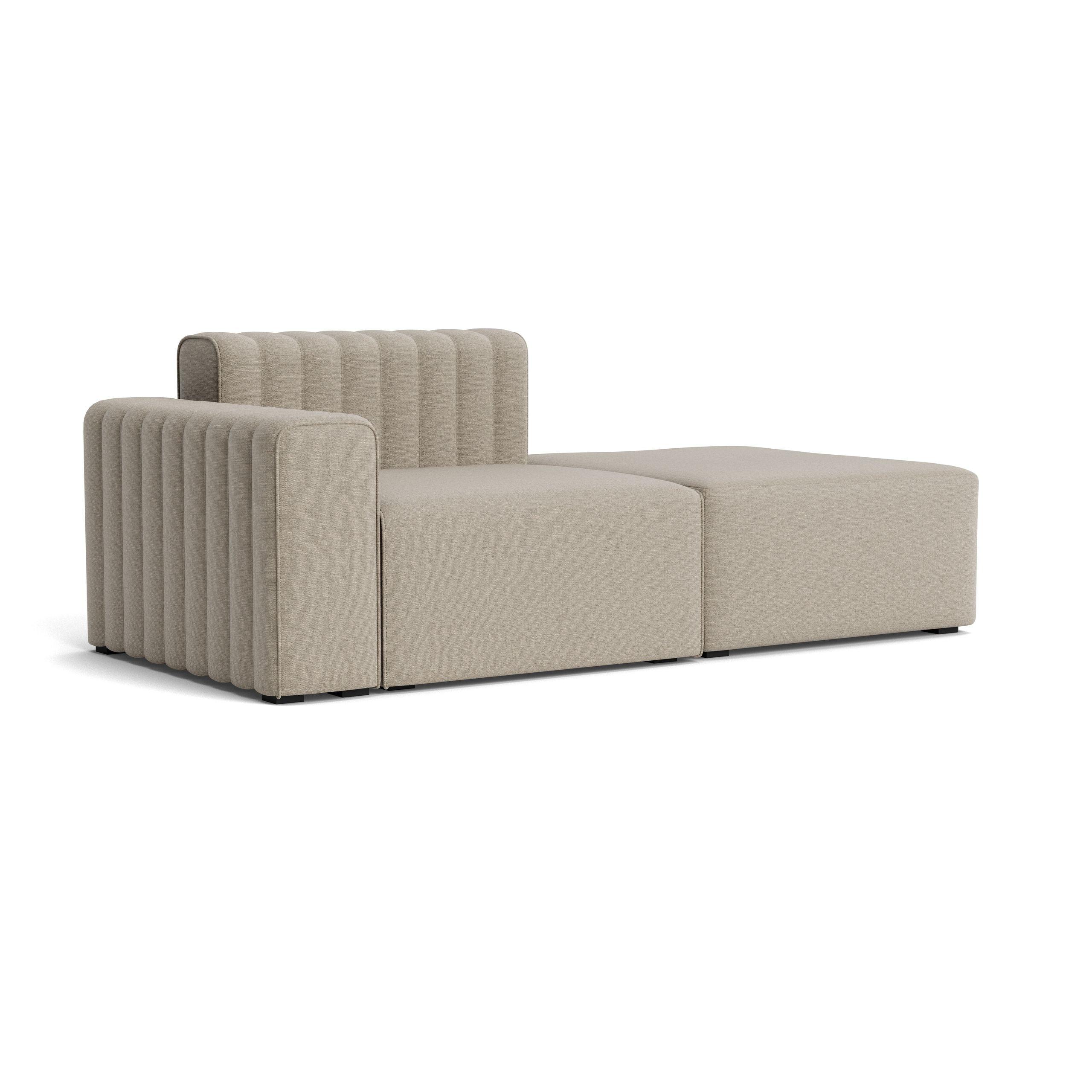 Sofa modułowa lewostronna RIFF len beżowy – NORR11