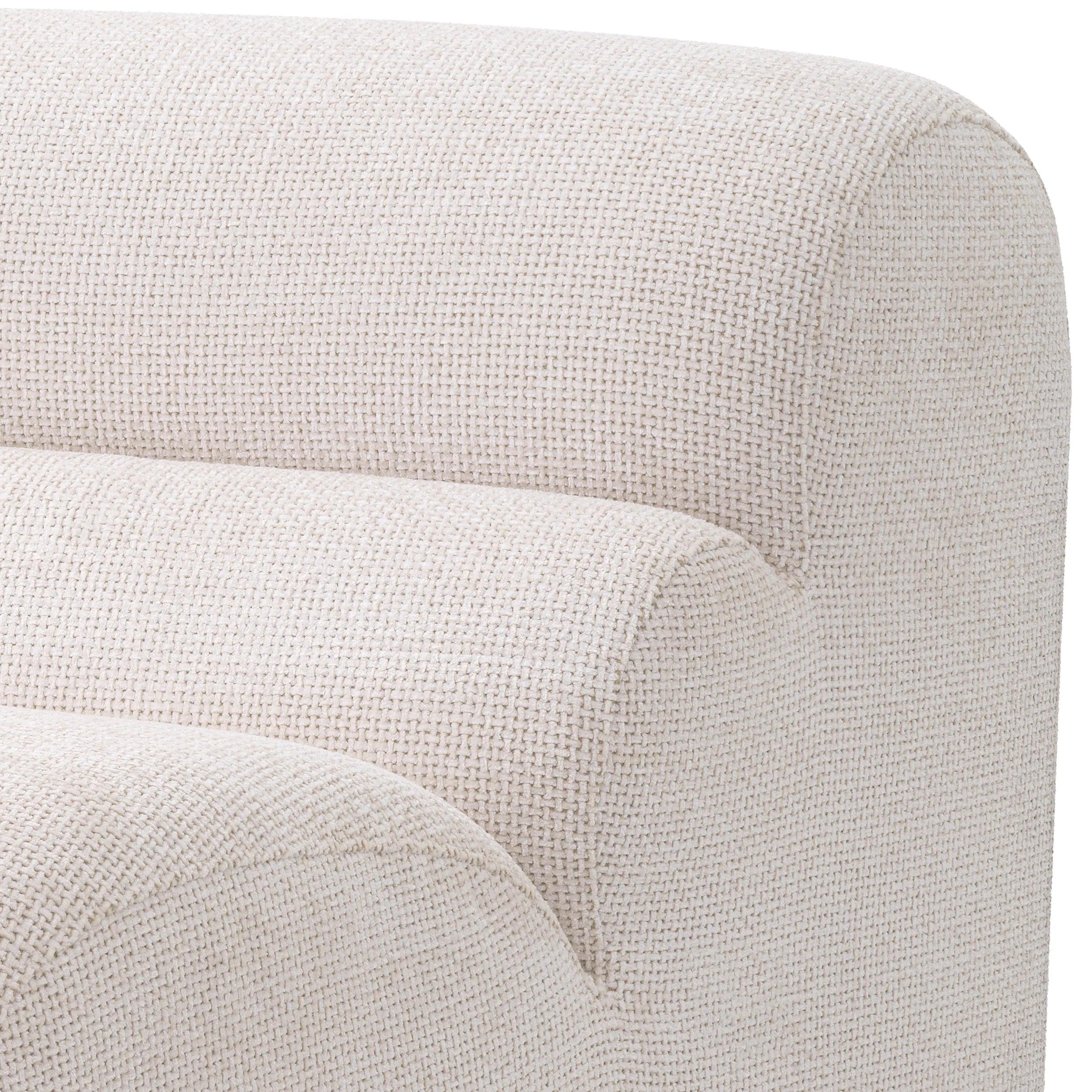 Sofa modułowa LINDAU - narożnik wewnętrzny biały Eichholtz Eye on Design