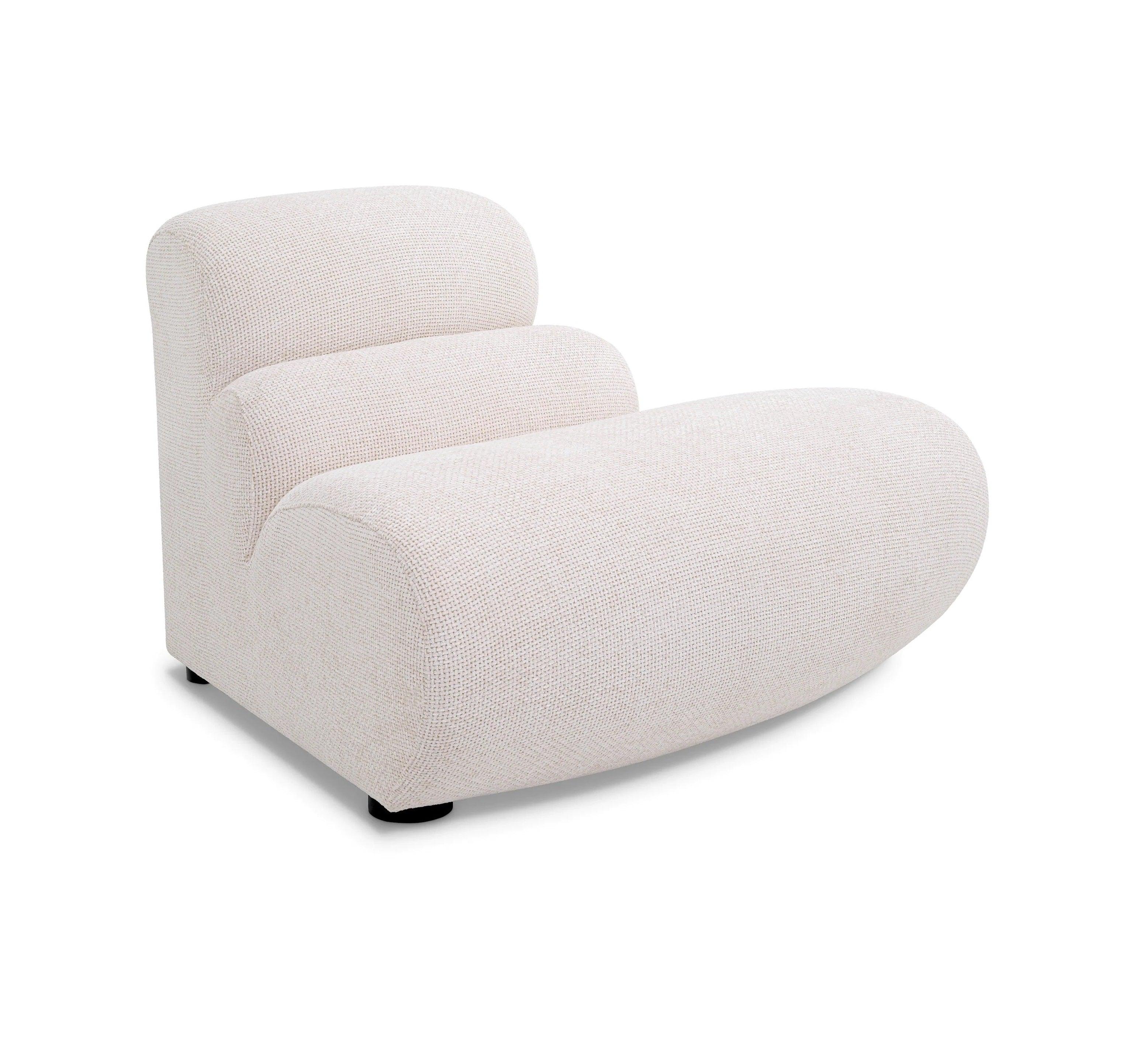 Sofa modułowa LINDAU - narożnik zewnętrzny biały Eichholtz Eye on Design