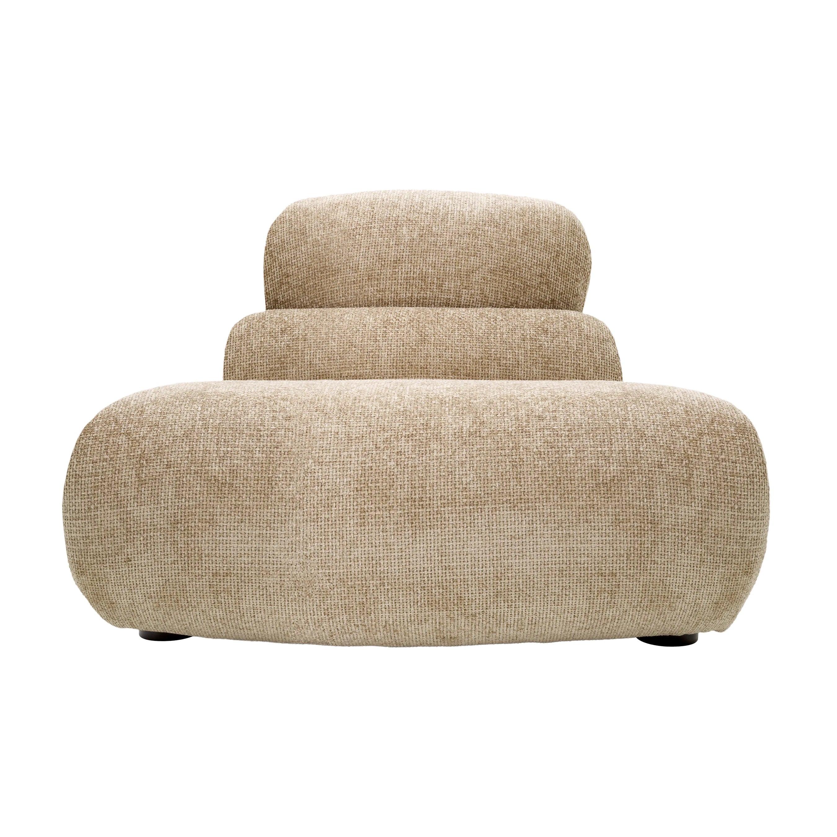 Sofa modułowa LINDAU - narożnik zewnętrzny piaskowy Eichholtz Eye on Design