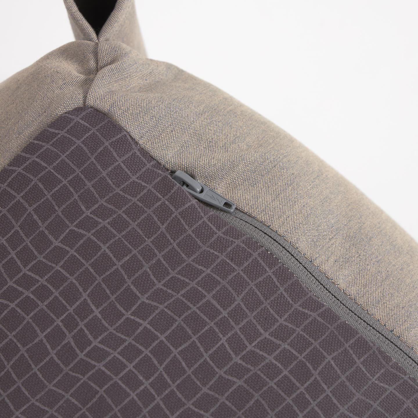 Sofa modułowa ogrodowa SQUARE - szezlong khaki La Forma Eye on Design