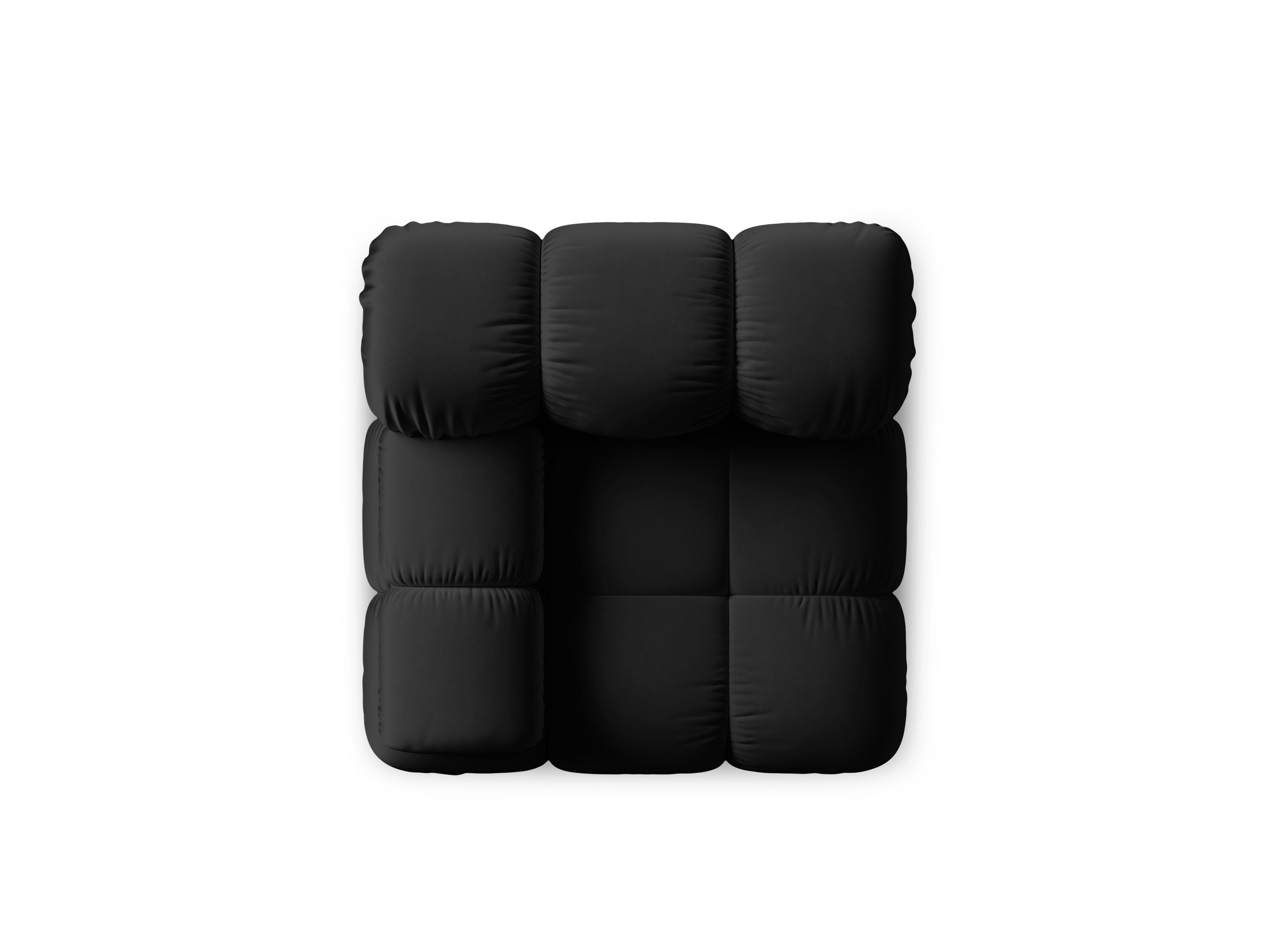 Sofa modułowa TROPEA - moduł lewostronny czarny Milo Casa Eye on Design