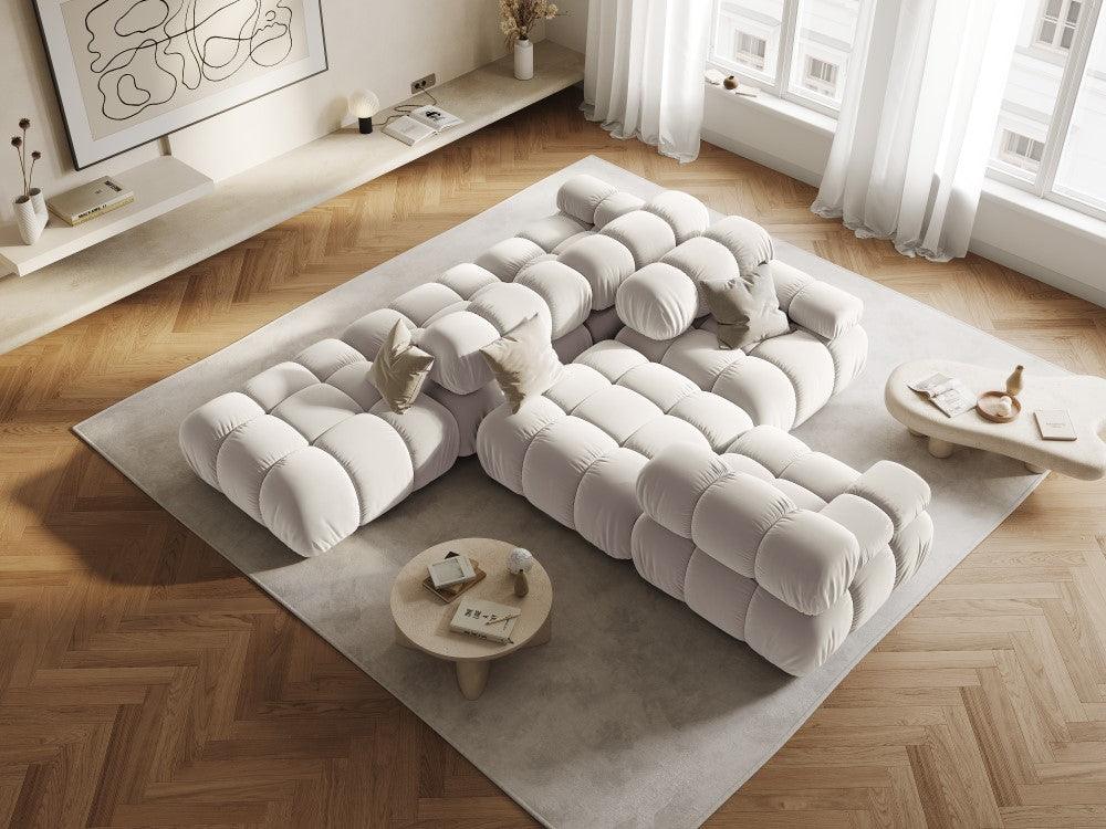 Sofa modułowa TROPEA - moduł lewostronny jasnobeżowy Milo Casa Eye on Design