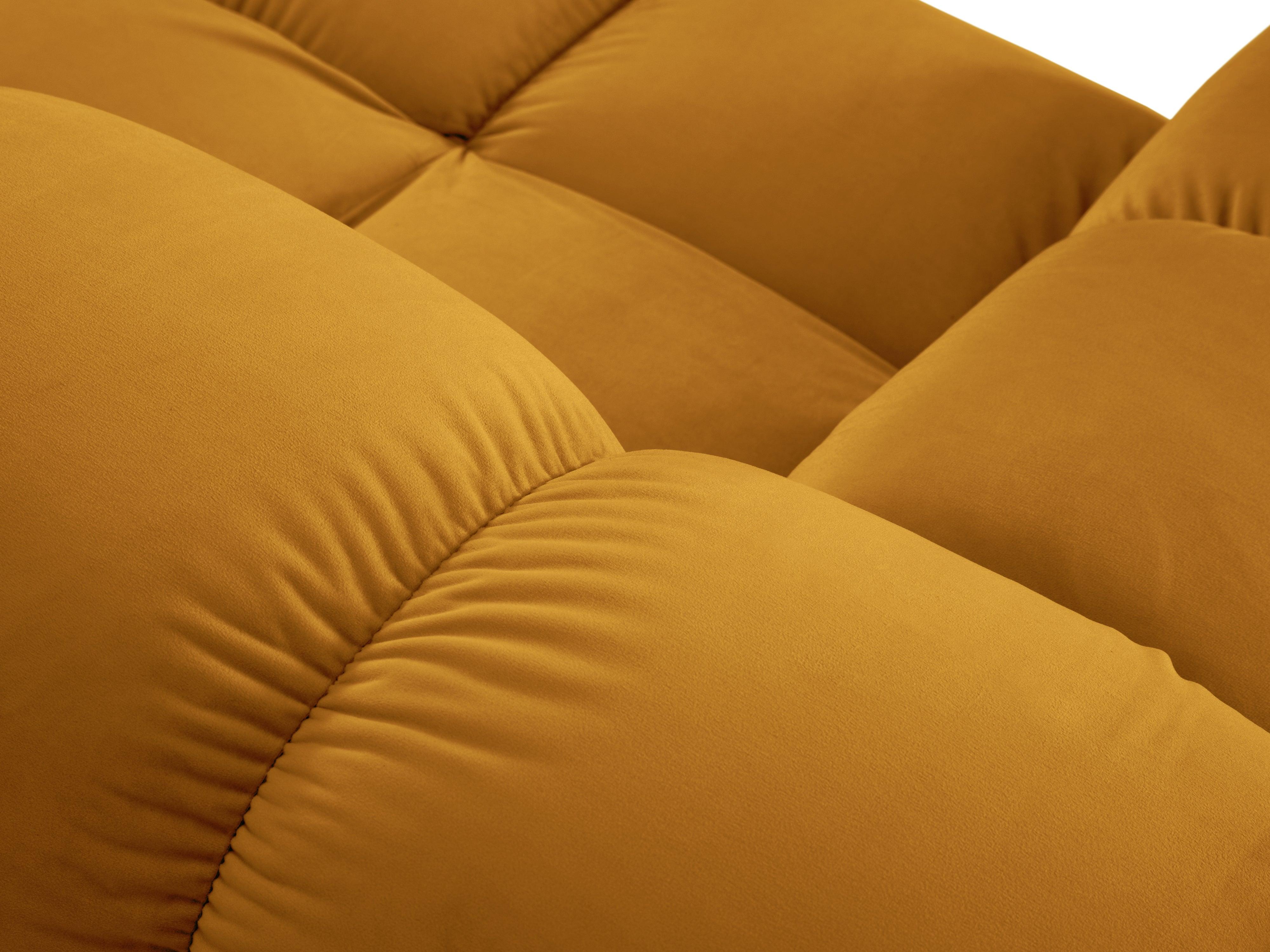 Sofa modułowa TROPEA - moduł lewostronny musztardowy Milo Casa Eye on Design