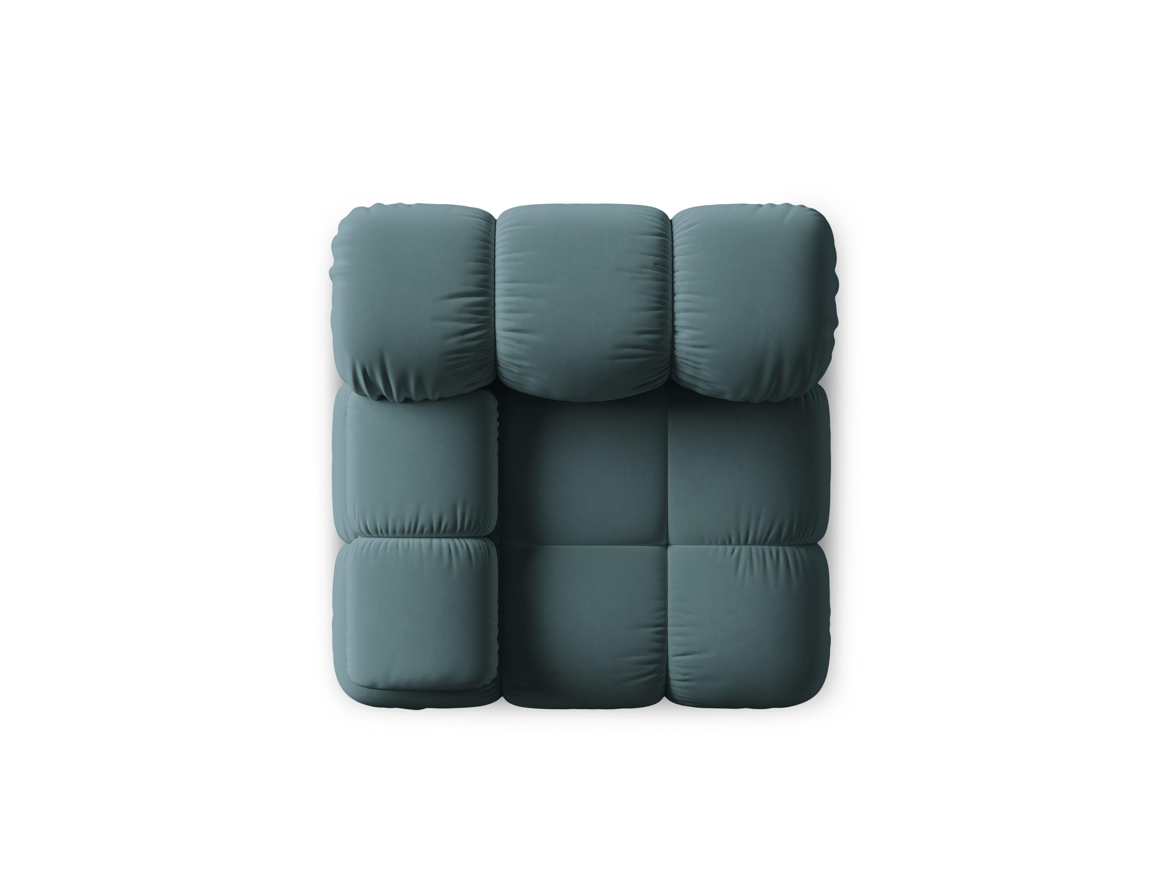 Sofa modułowa TROPEA - moduł lewostronny petrol Milo Casa Eye on Design
