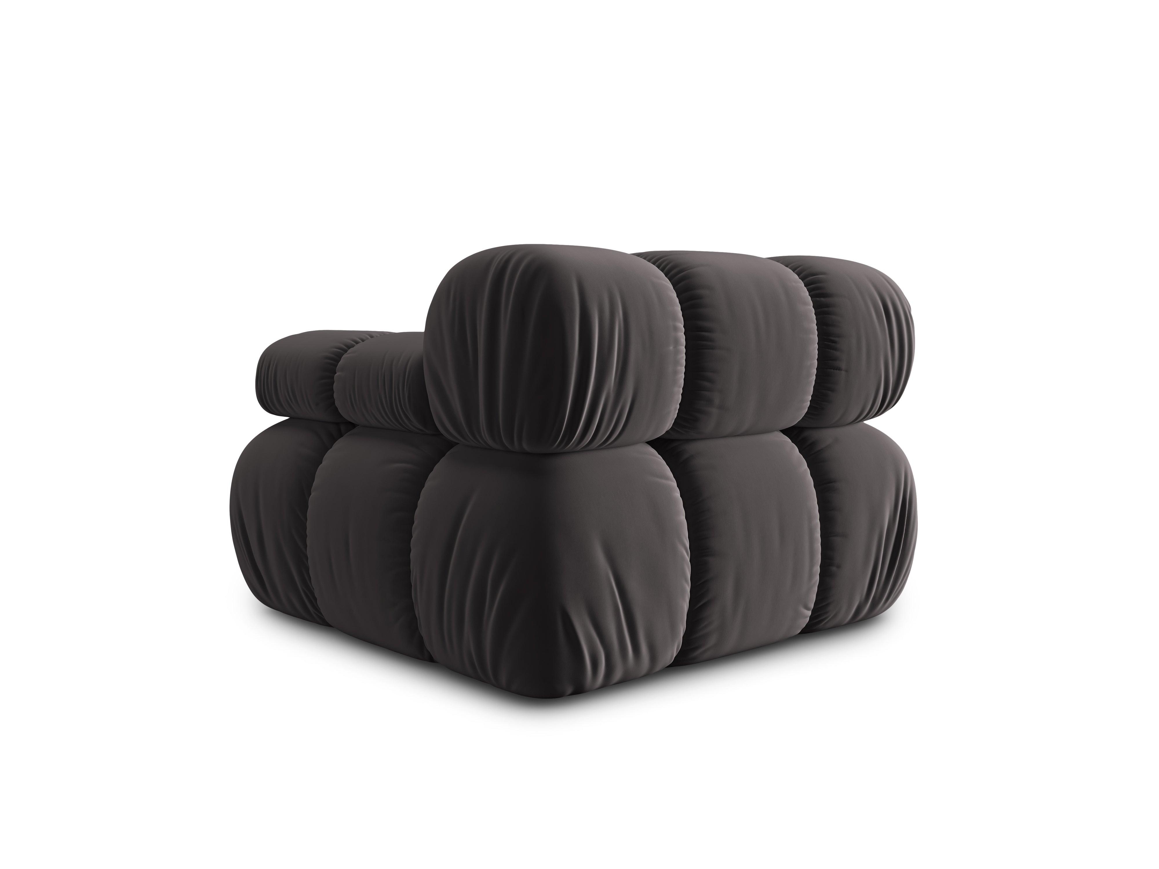 Sofa modułowa TROPEA - moduł prawostronny ciemnoszary Milo Casa Eye on Design