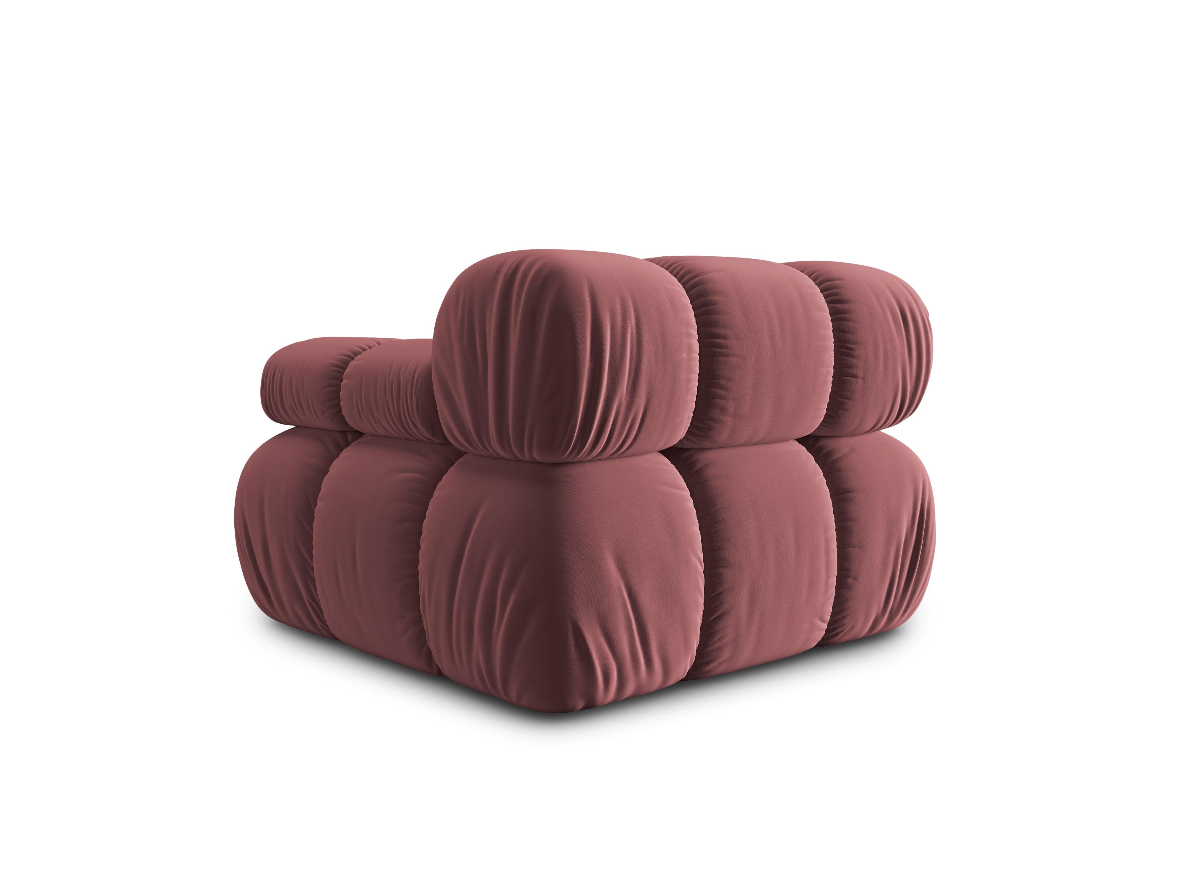 Sofa modułowa TROPEA - moduł prawostronny różowy Milo Casa Eye on Design