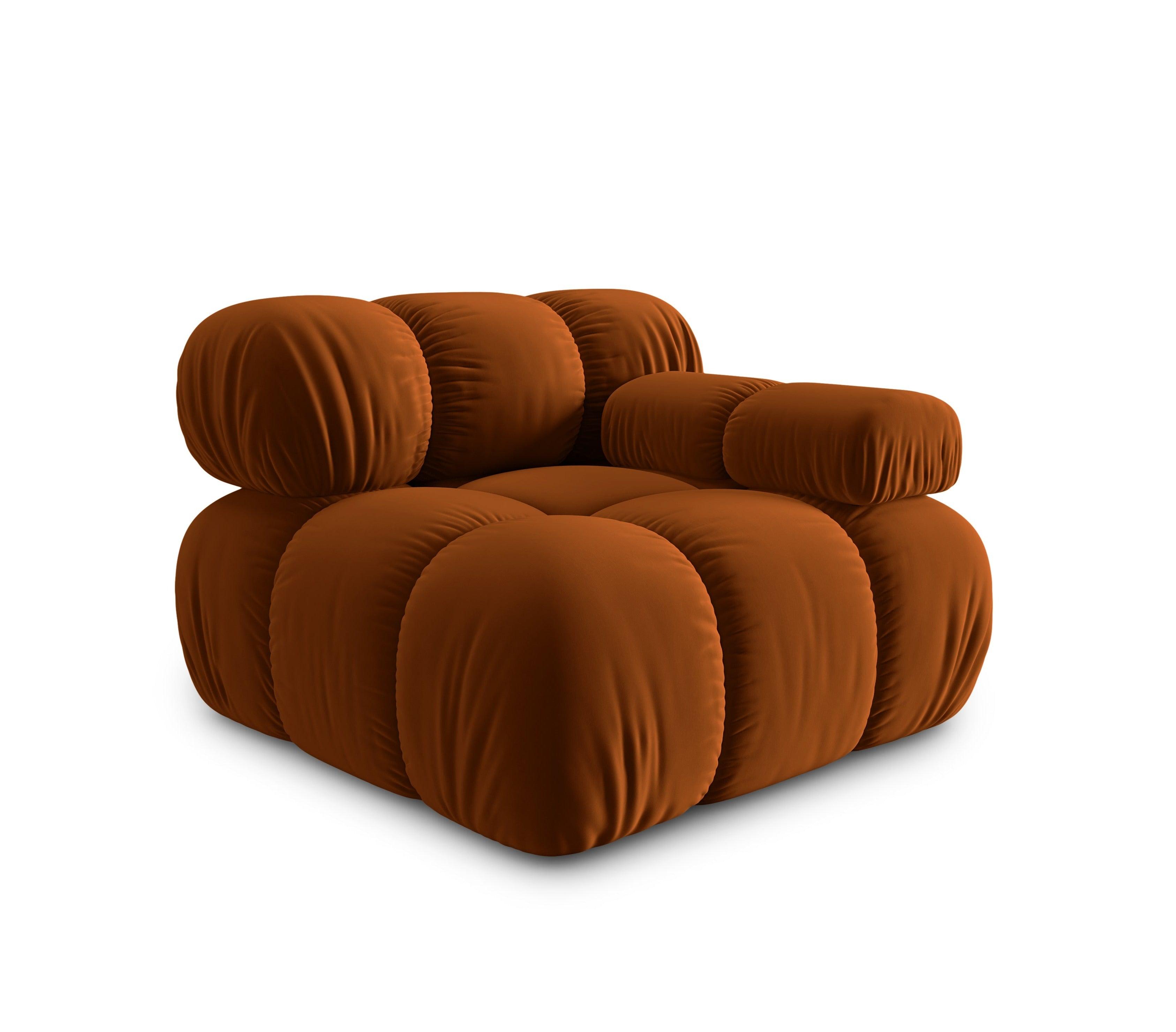 Sofa modułowa TROPEA - moduł prawostronny terracotta Milo Casa Eye on Design