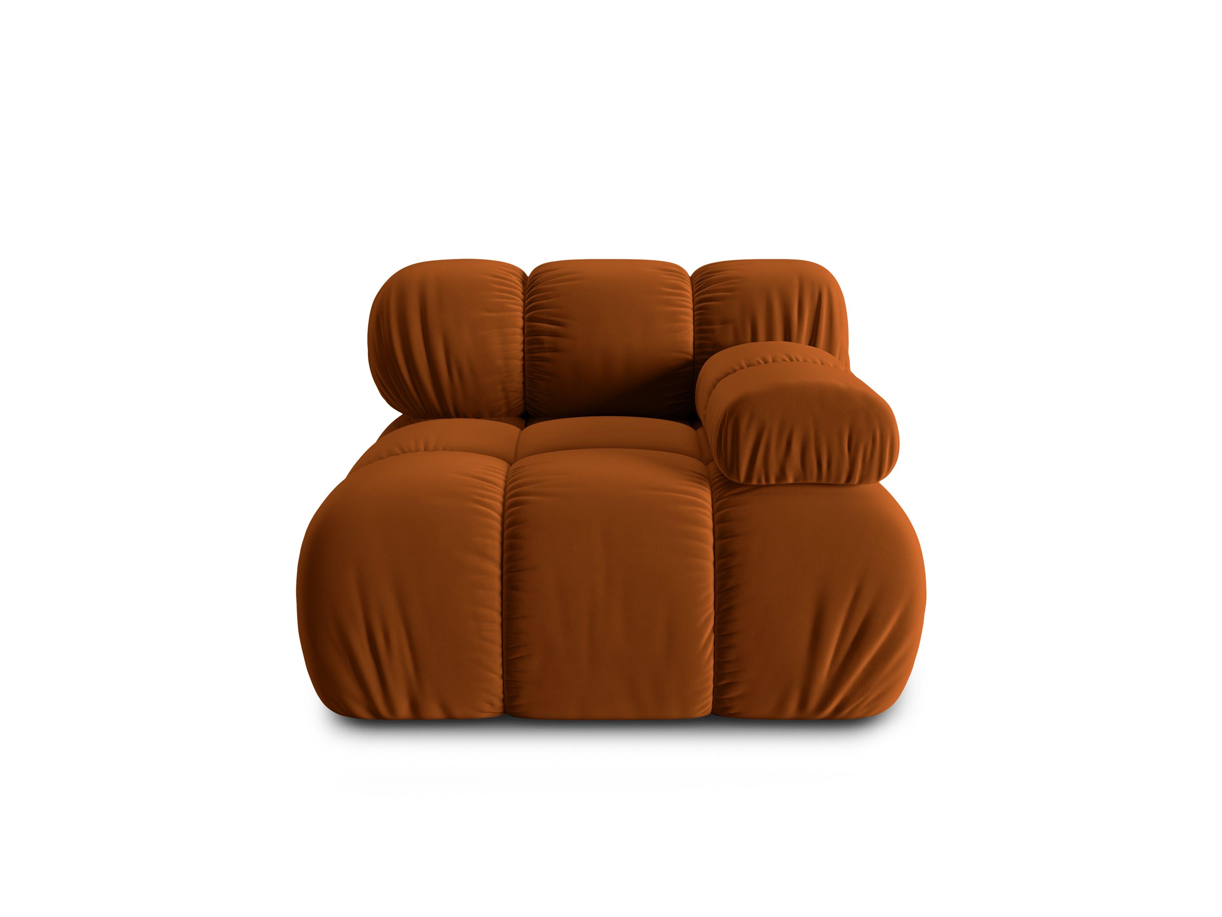 Sofa modułowa TROPEA - moduł prawostronny terracotta Milo Casa Eye on Design